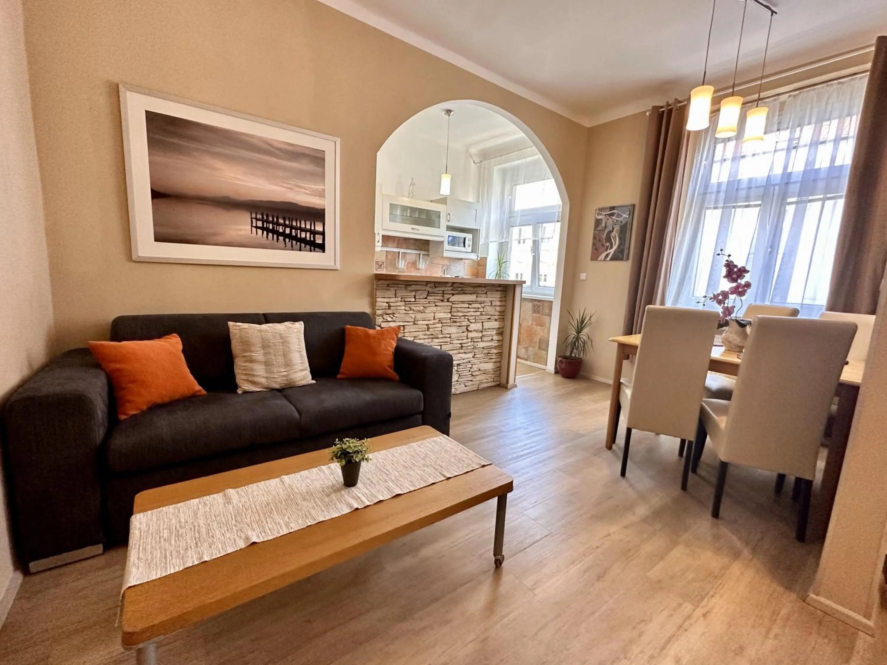 Living room in Pension SKLEP