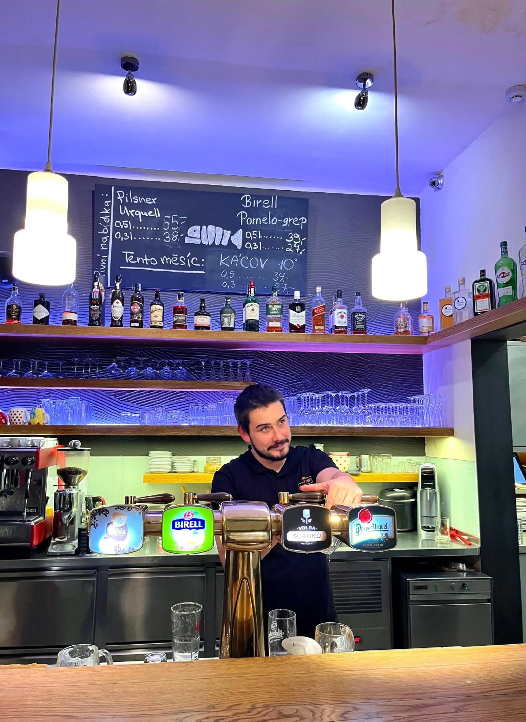 Lounge or bar in Pension SKLEP