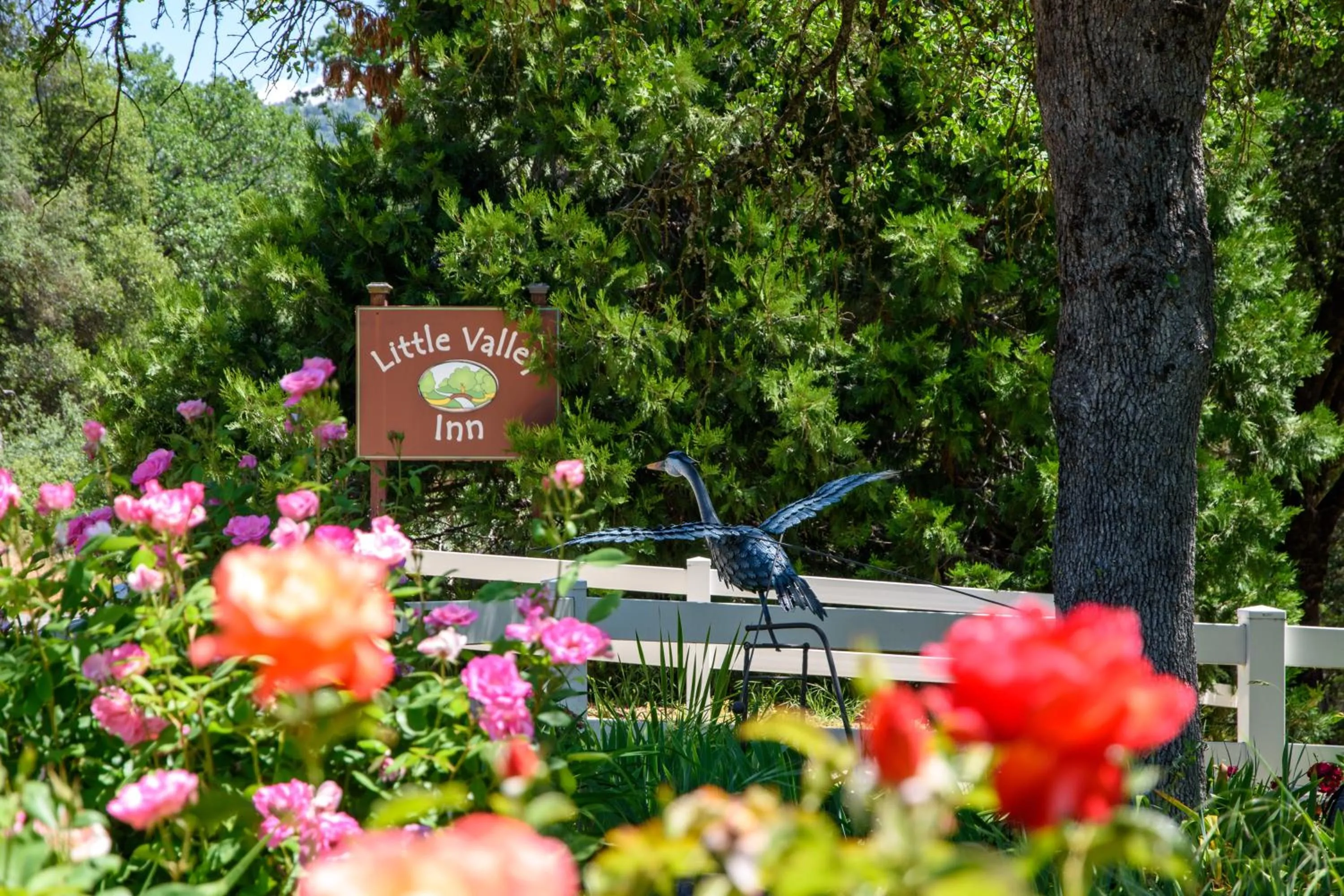 Property building in Little Valley Inn