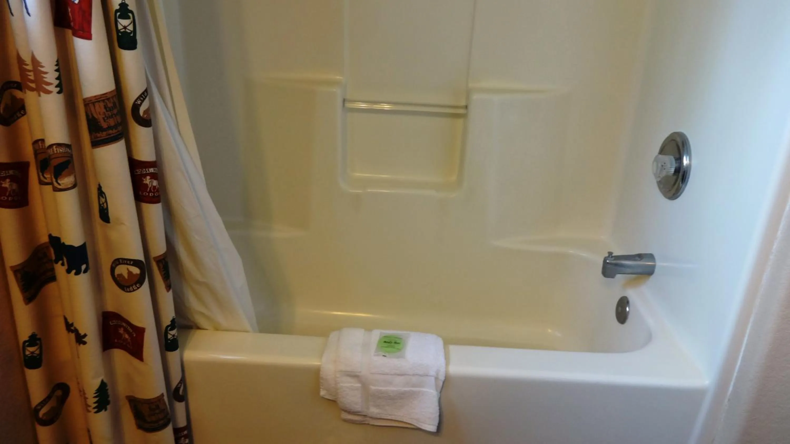 Shower in Little Valley Inn