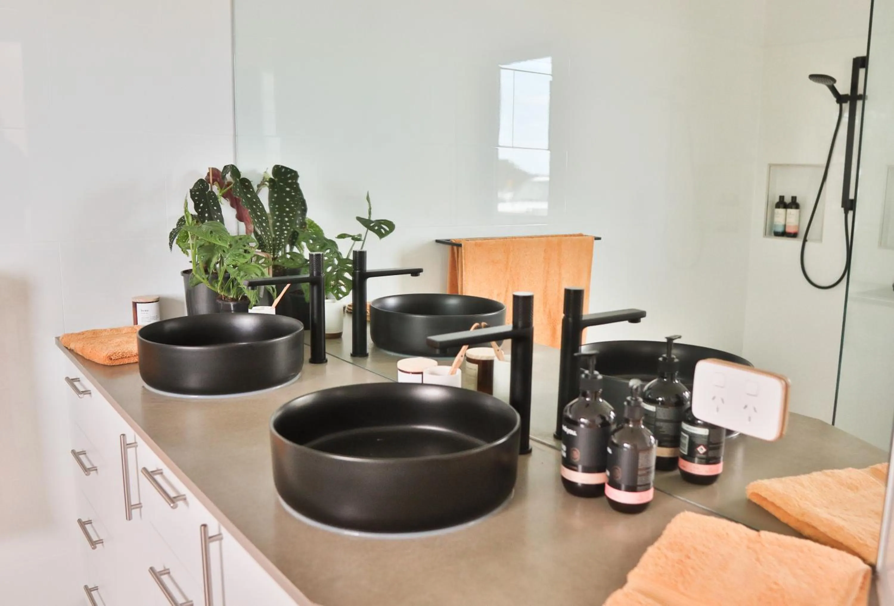 Bathroom in Modra's Apartments