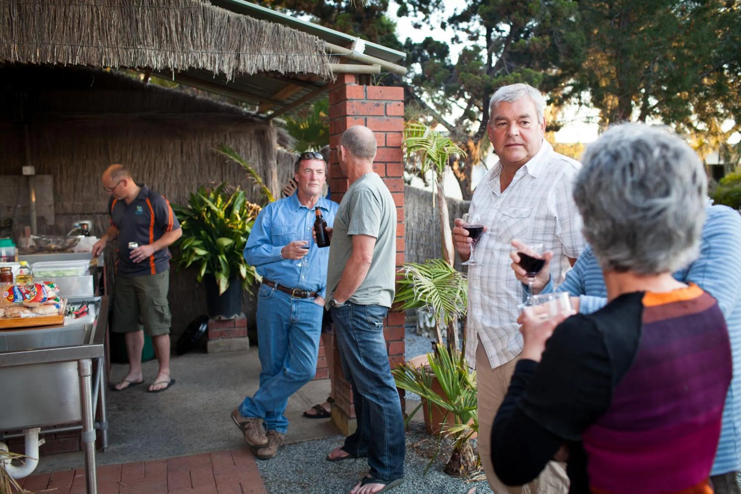 BBQ facilities in Modra's Apartments
