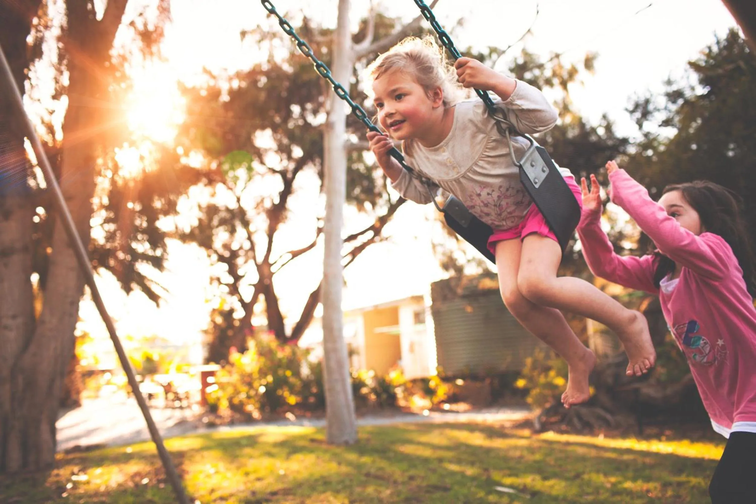 Children play ground in Modra's Apartments