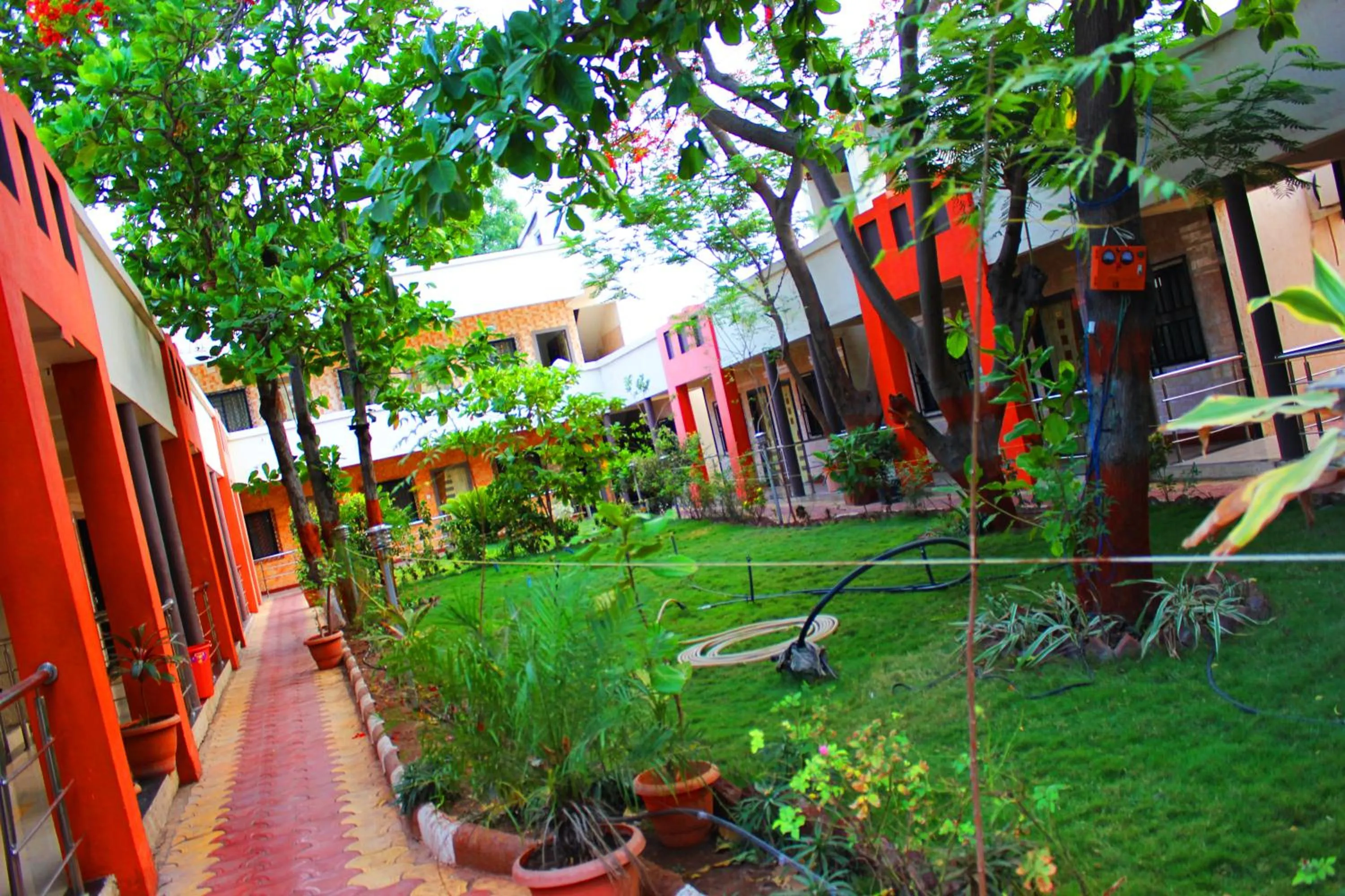 Garden view in Sai Atithi Resort