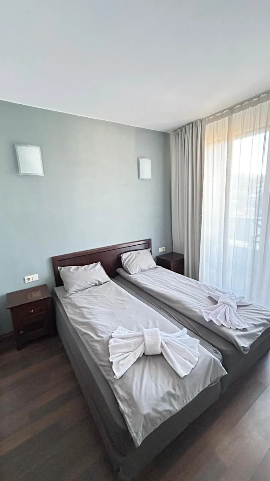 Bed in Aparthotel Aspen