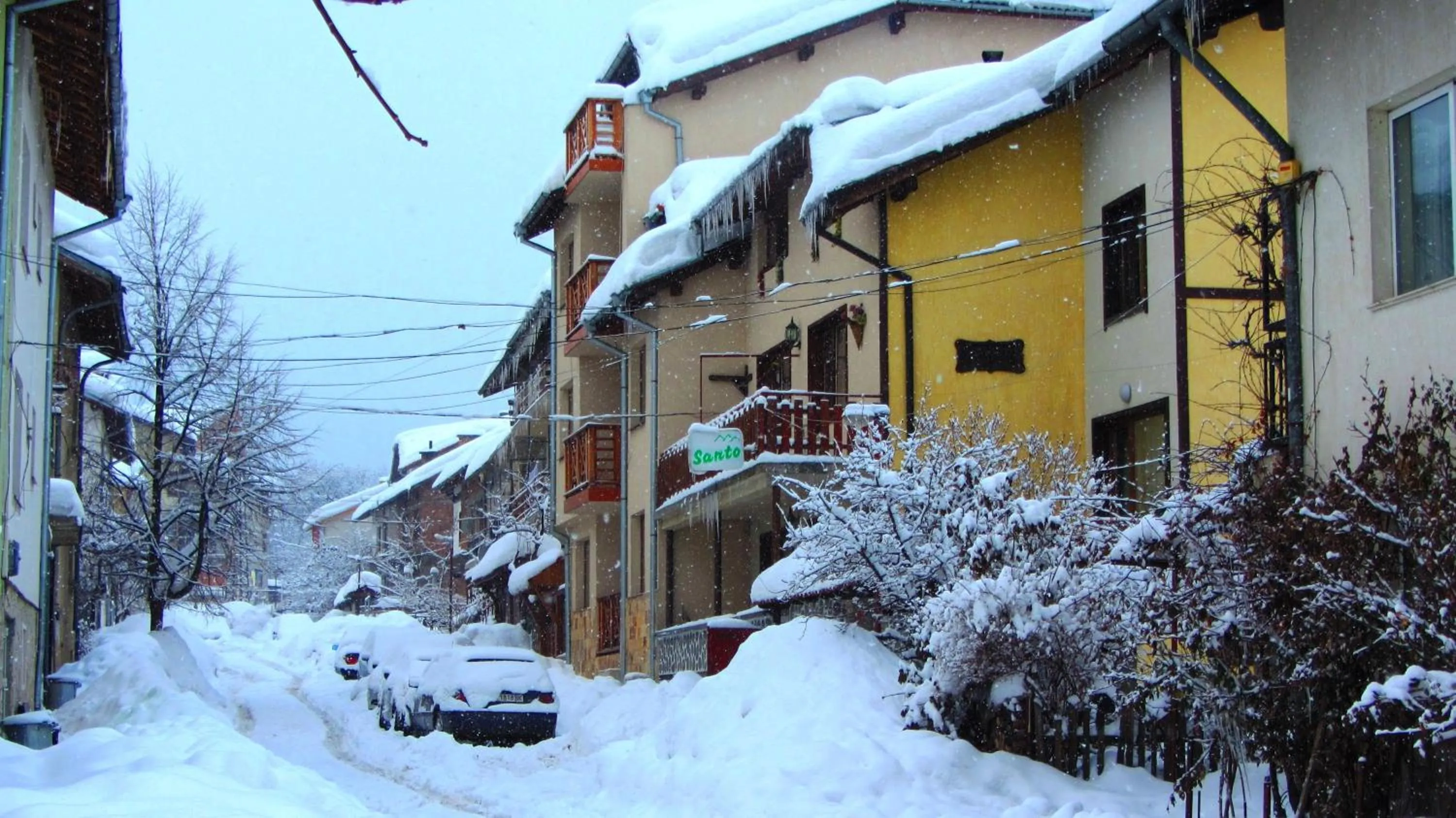 Property building in Family Hotel Santo Bansko