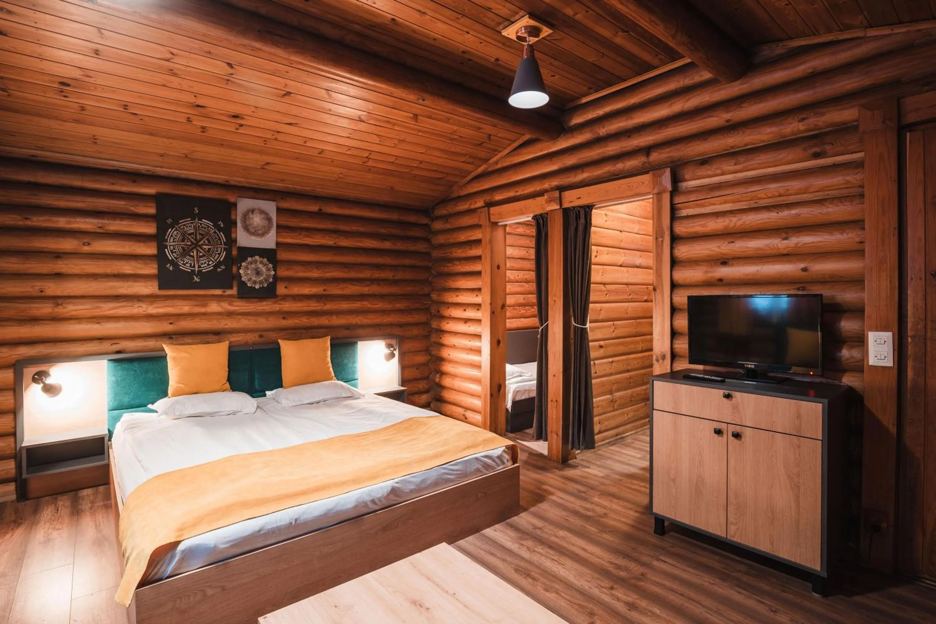 Bed in Villas Jagoda & Malina