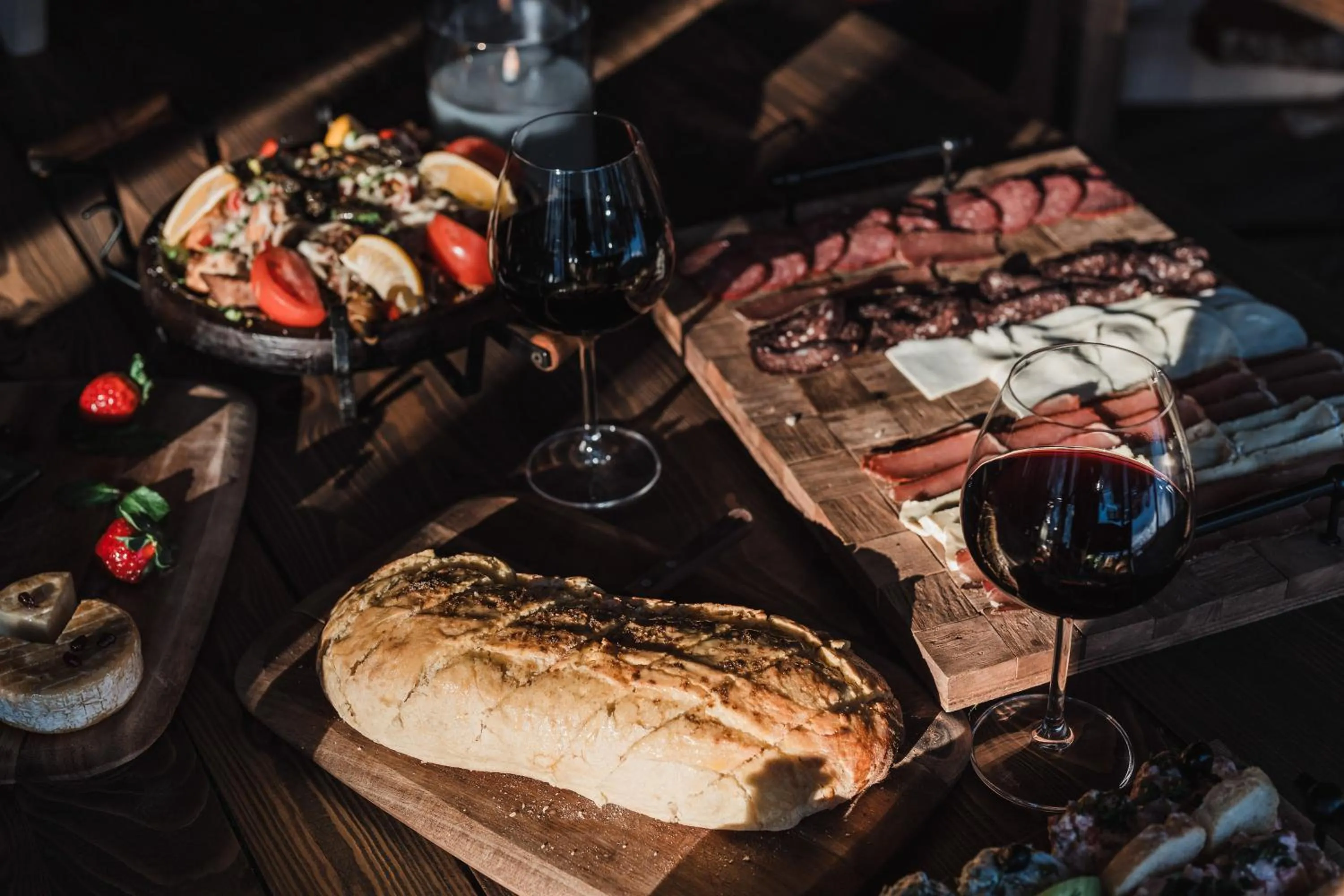 Food and drinks in Villas Jagoda & Malina