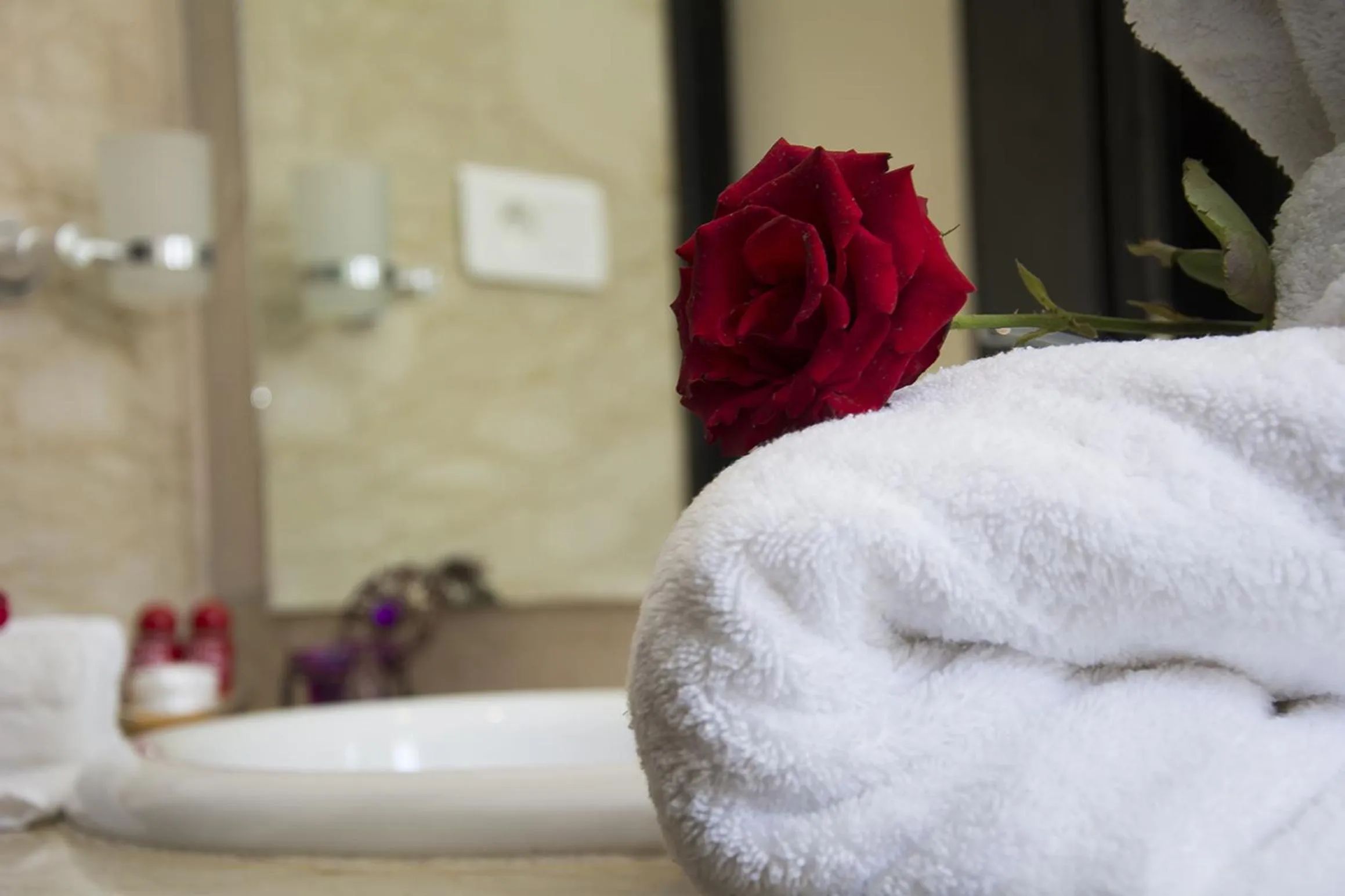 Bathroom in Hôtel Racine