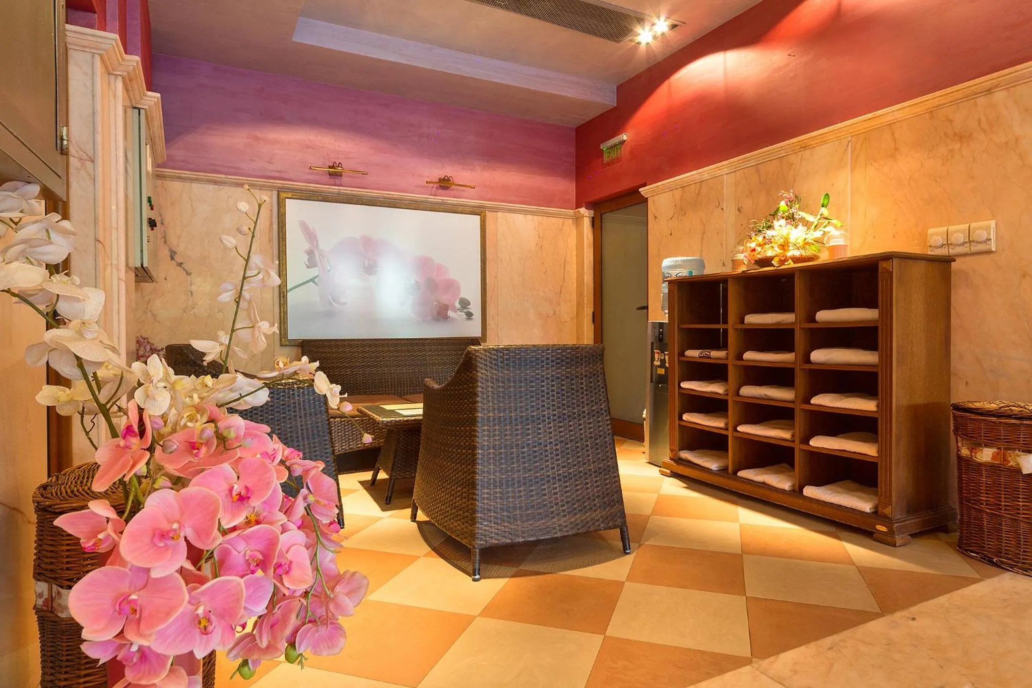 Sauna in Hotel Club Central