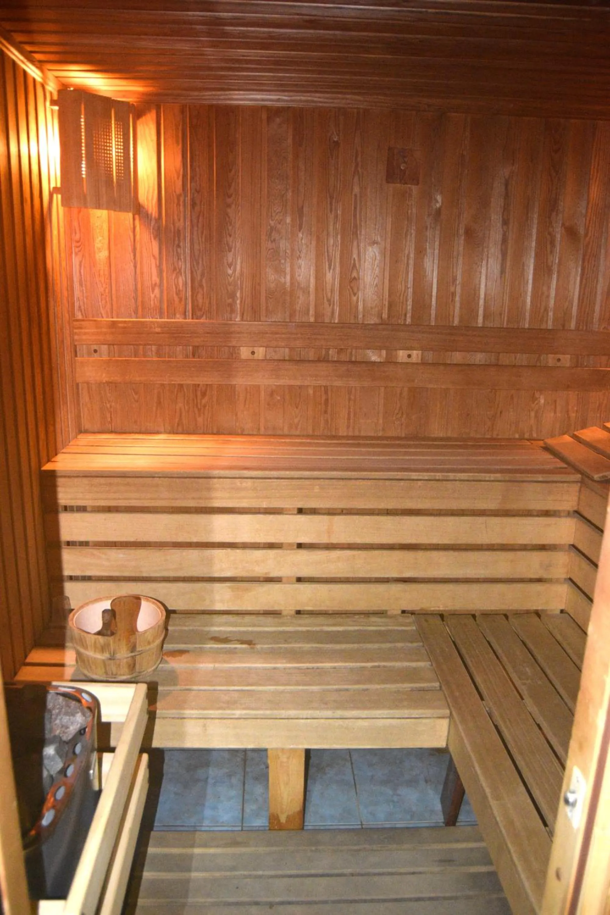 Sauna in Persey Flora Apartments