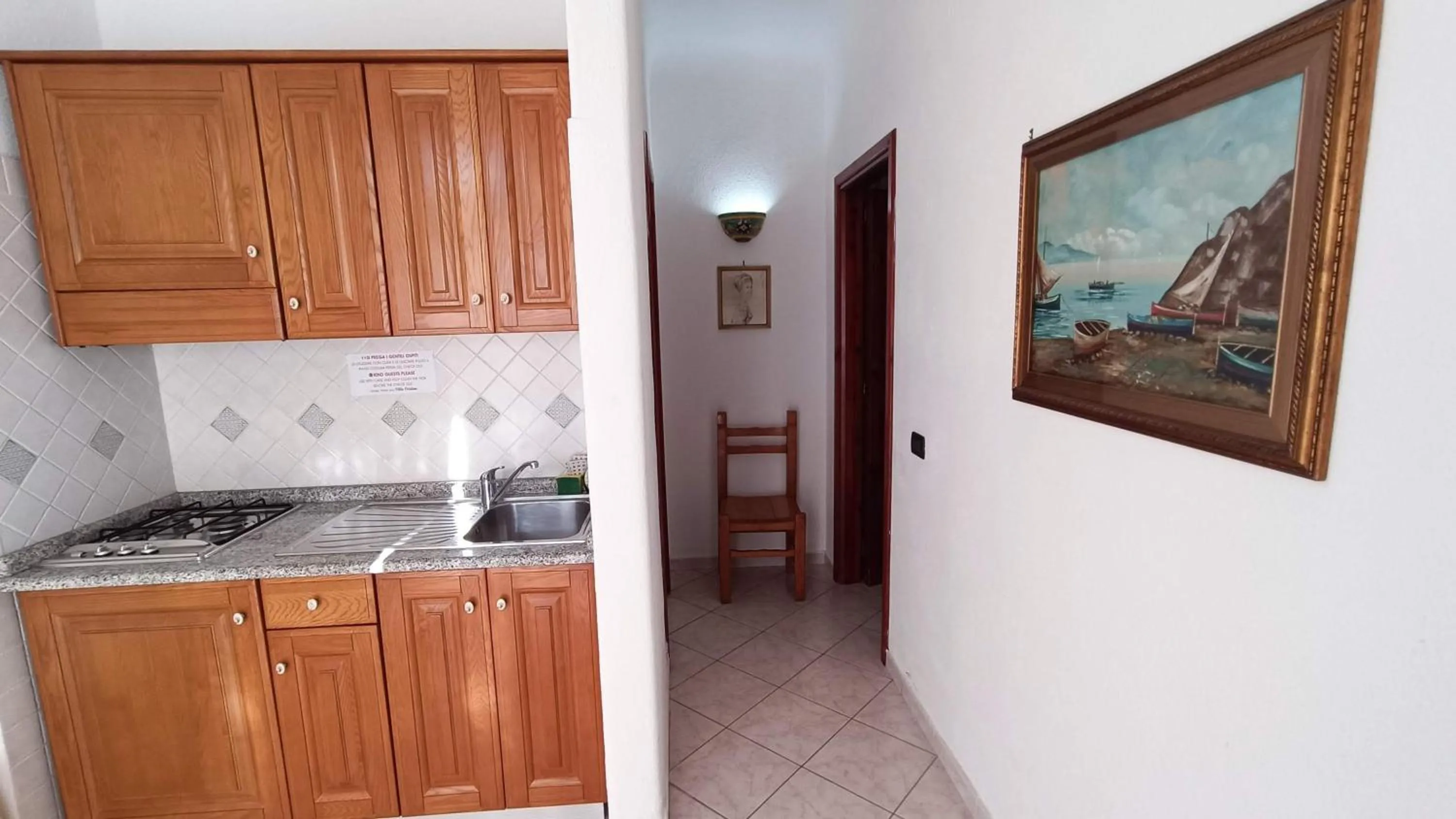 Kitchen or kitchenette in Residence Villa Cristina