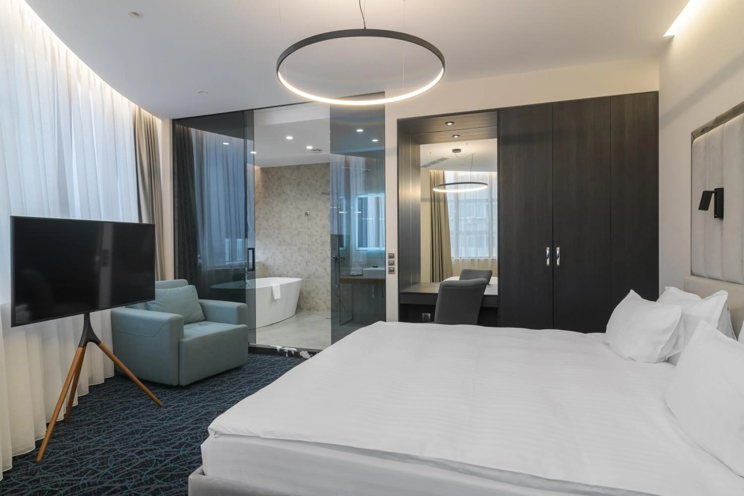 Bedroom, Bed in Rosslyn Dimyat Hotel Varna