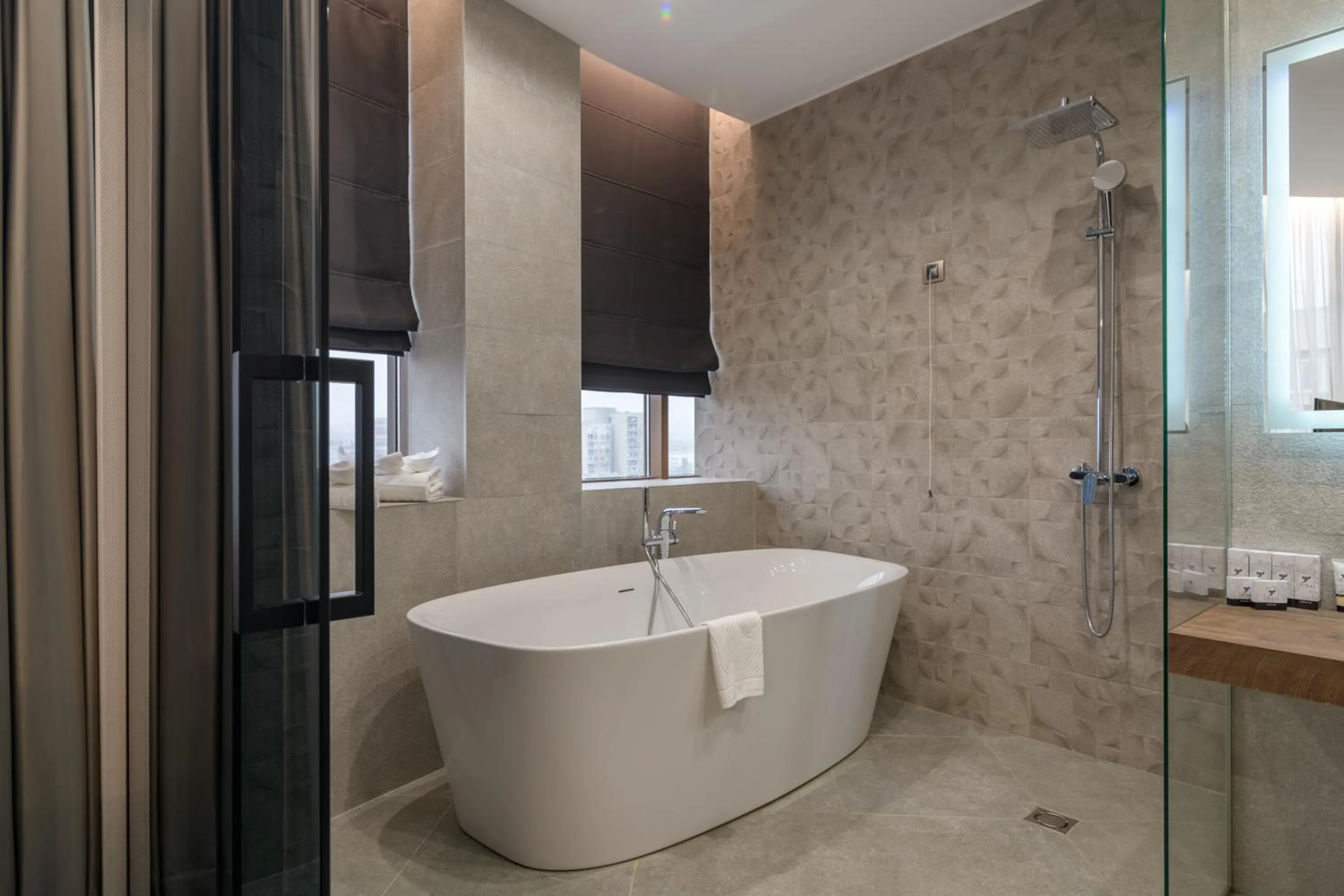 Bathroom in Rosslyn Dimyat Hotel Varna