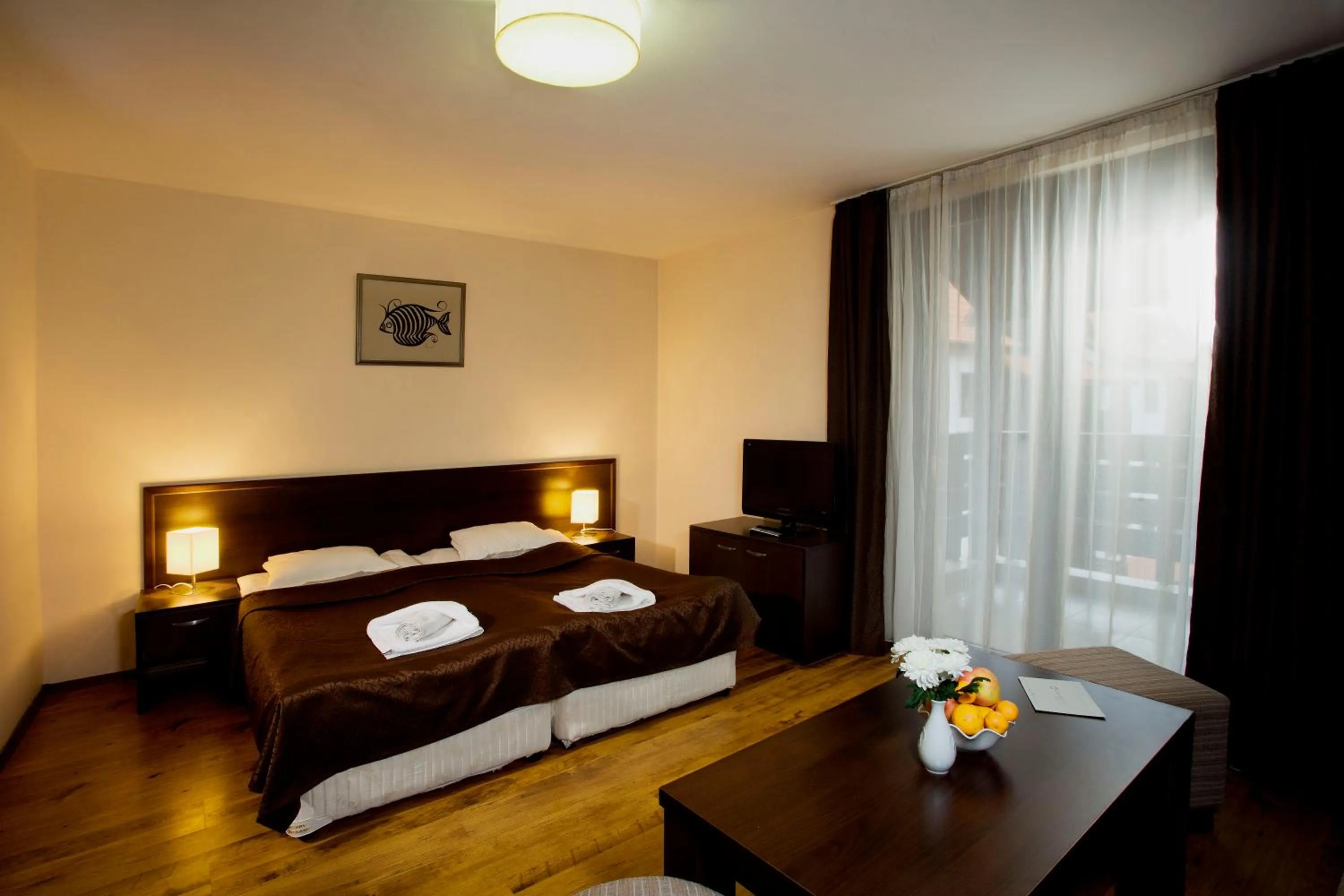 Bedroom, Bed in Hotel Casa Karina Bansko - Half Board & All Inclusive