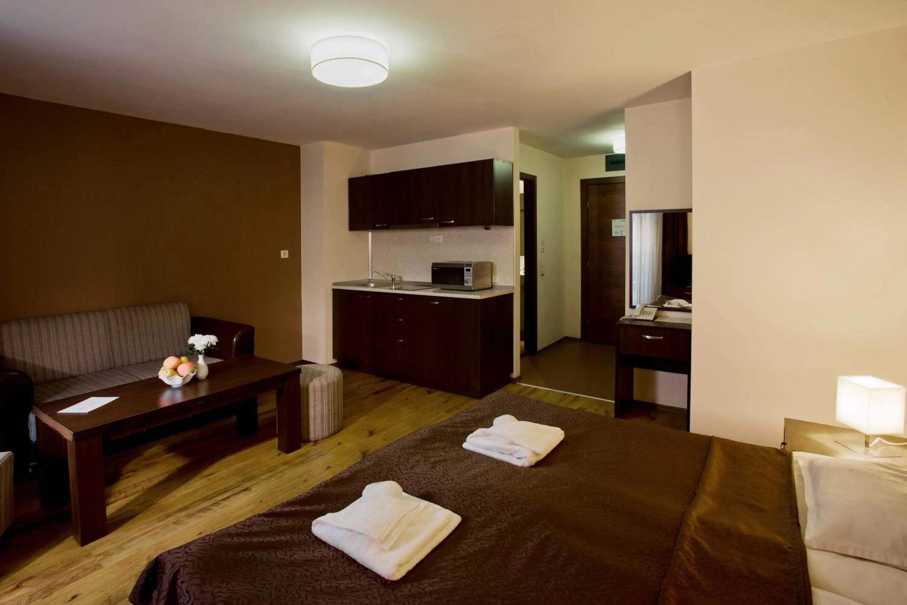 Bedroom, Bed in Hotel Casa Karina Bansko - Half Board & All Inclusive