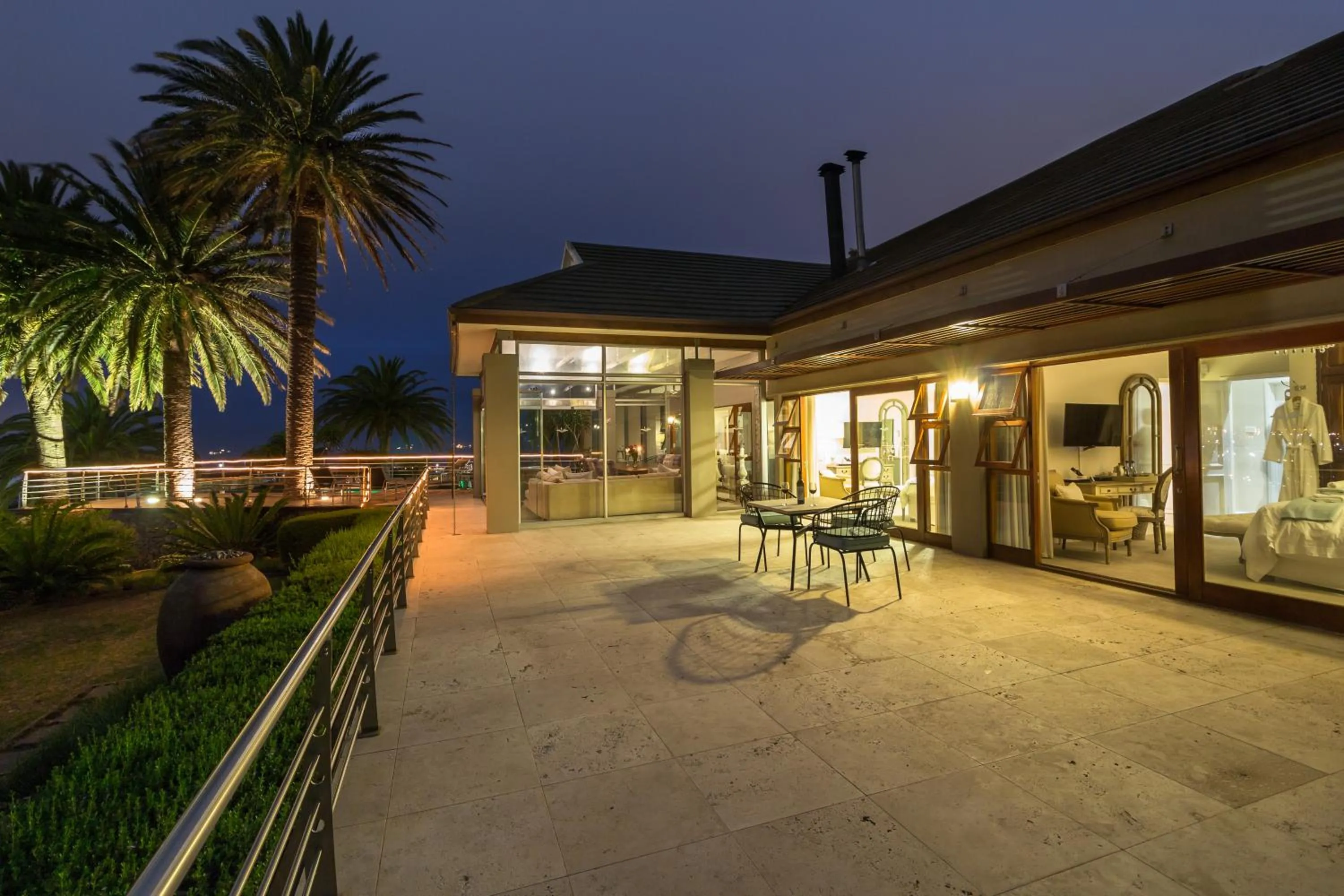 Patio in Island Way Villa