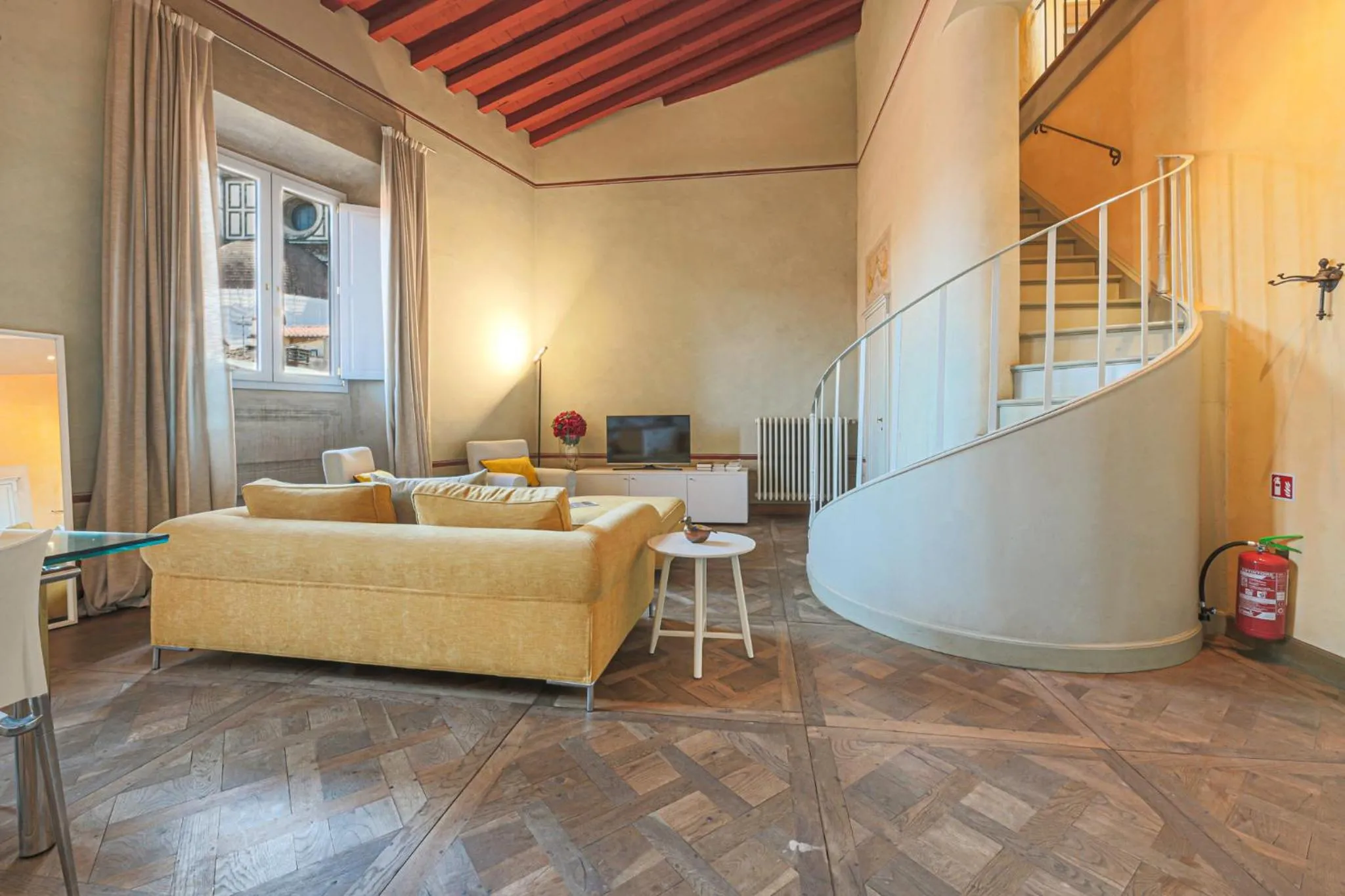 Living room in Apartments Florence - Ricasoli Terrace