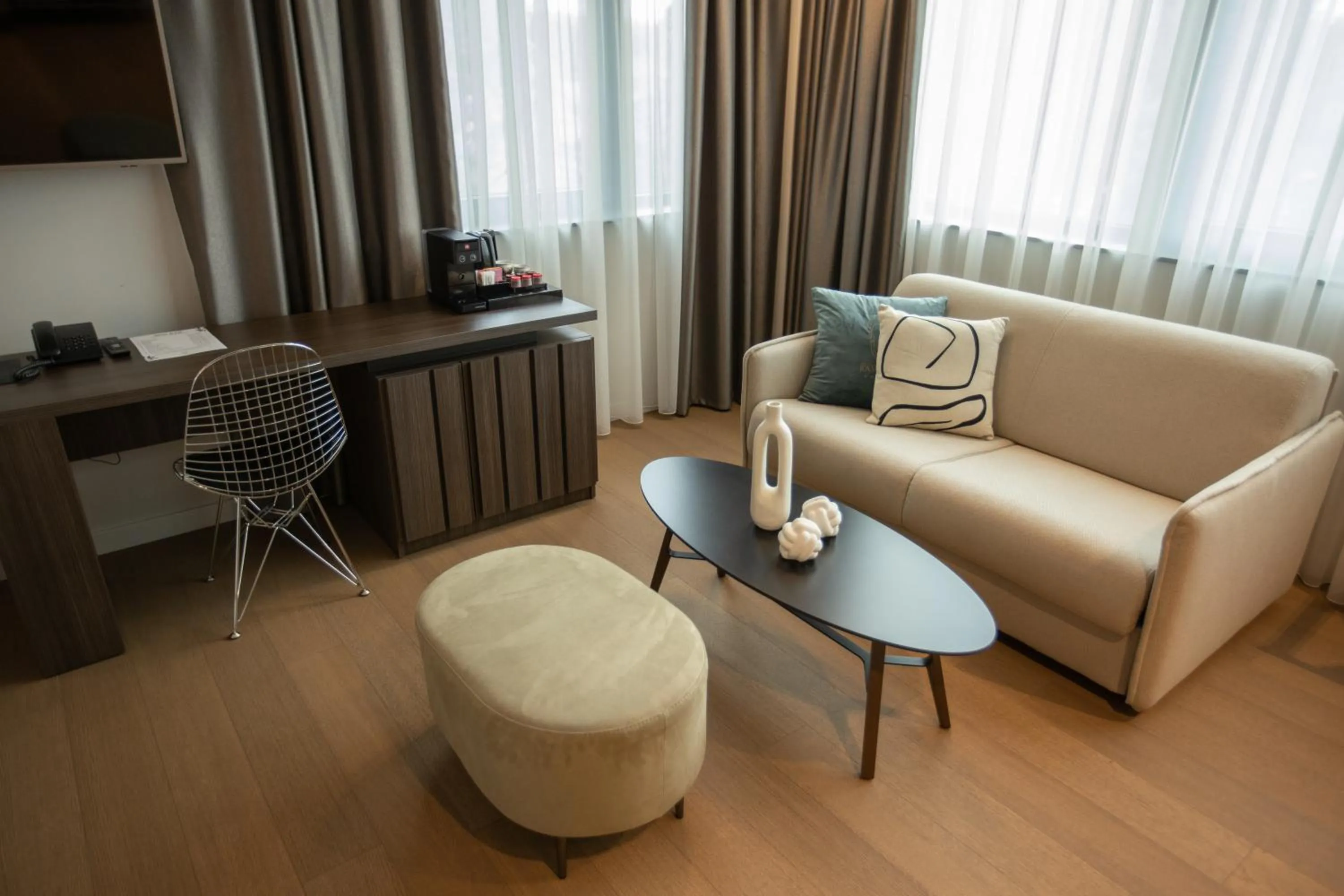 Seating area in The Hunter's Lodge Kamnik