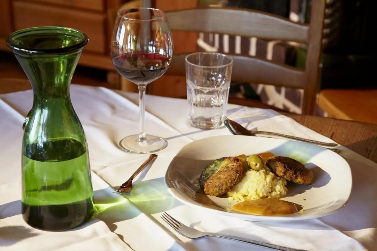 Food close-up in Biolandhaus Arche