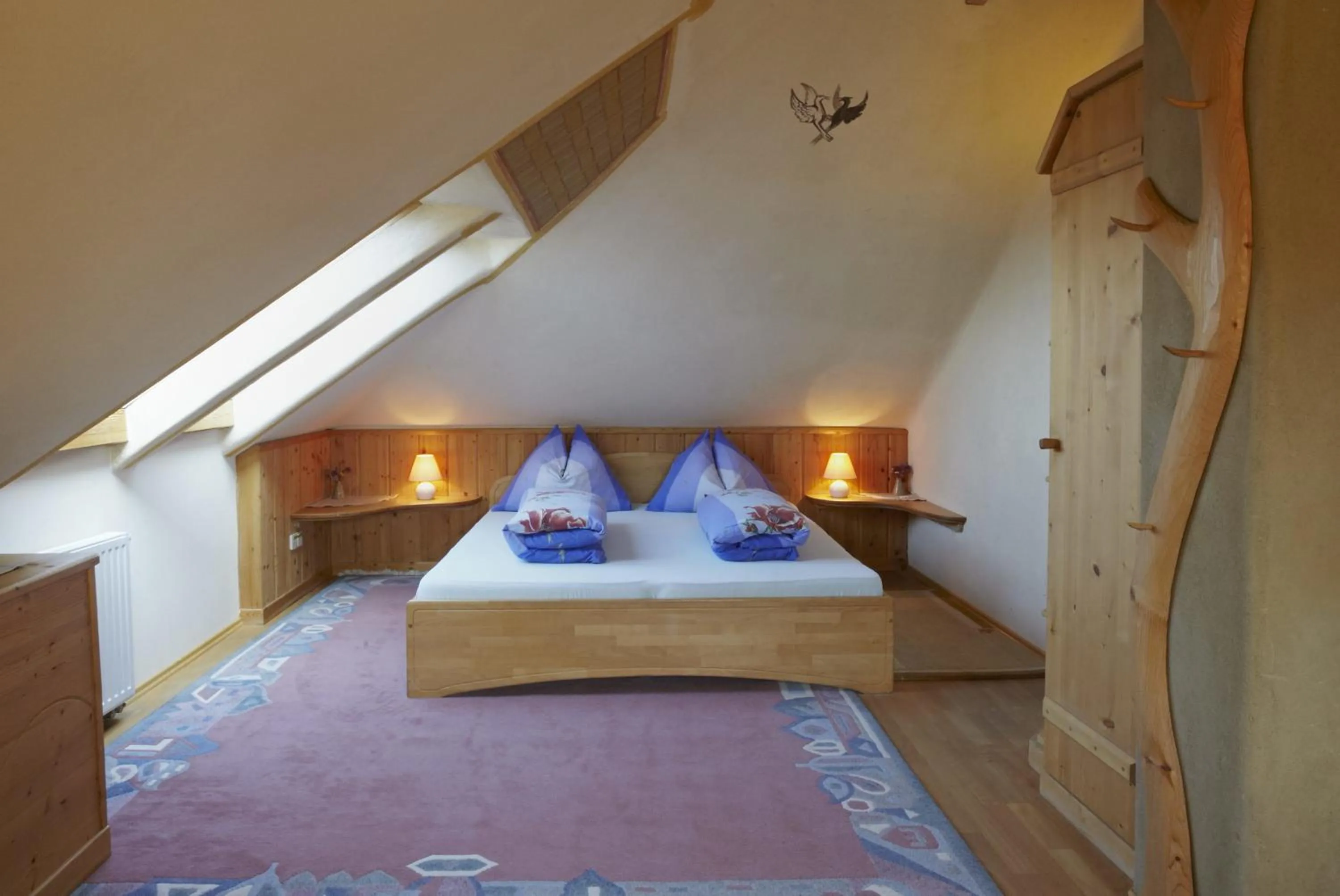 Bed in Biolandhaus Arche