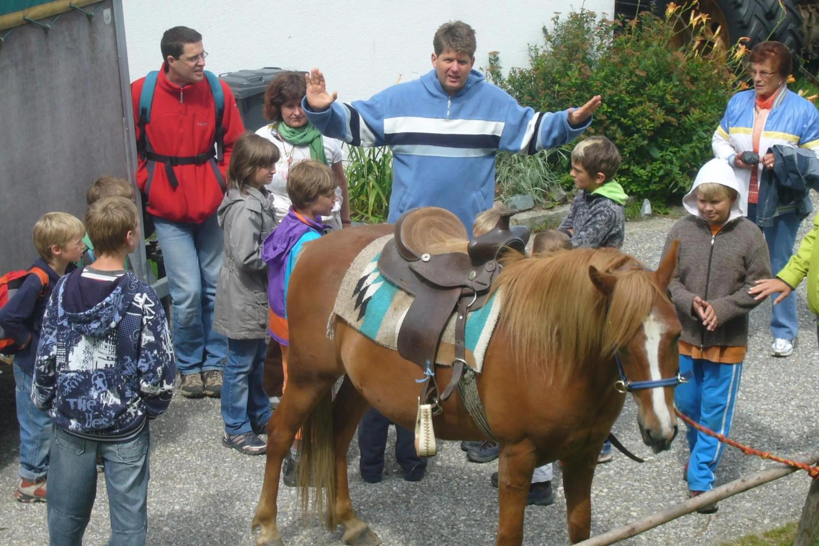 Animals in Biolandhaus Arche
