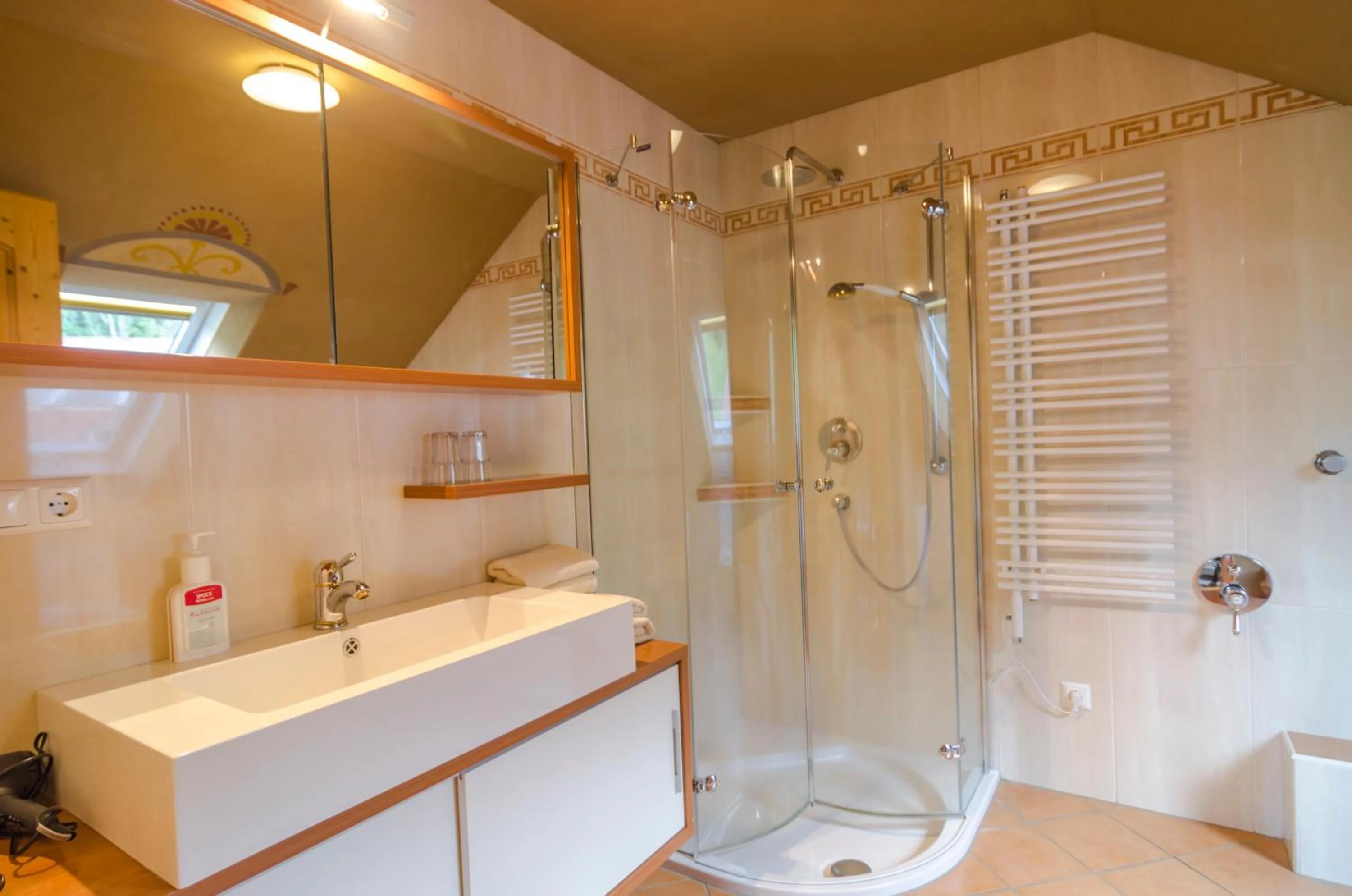 Bathroom in Biolandhaus Arche