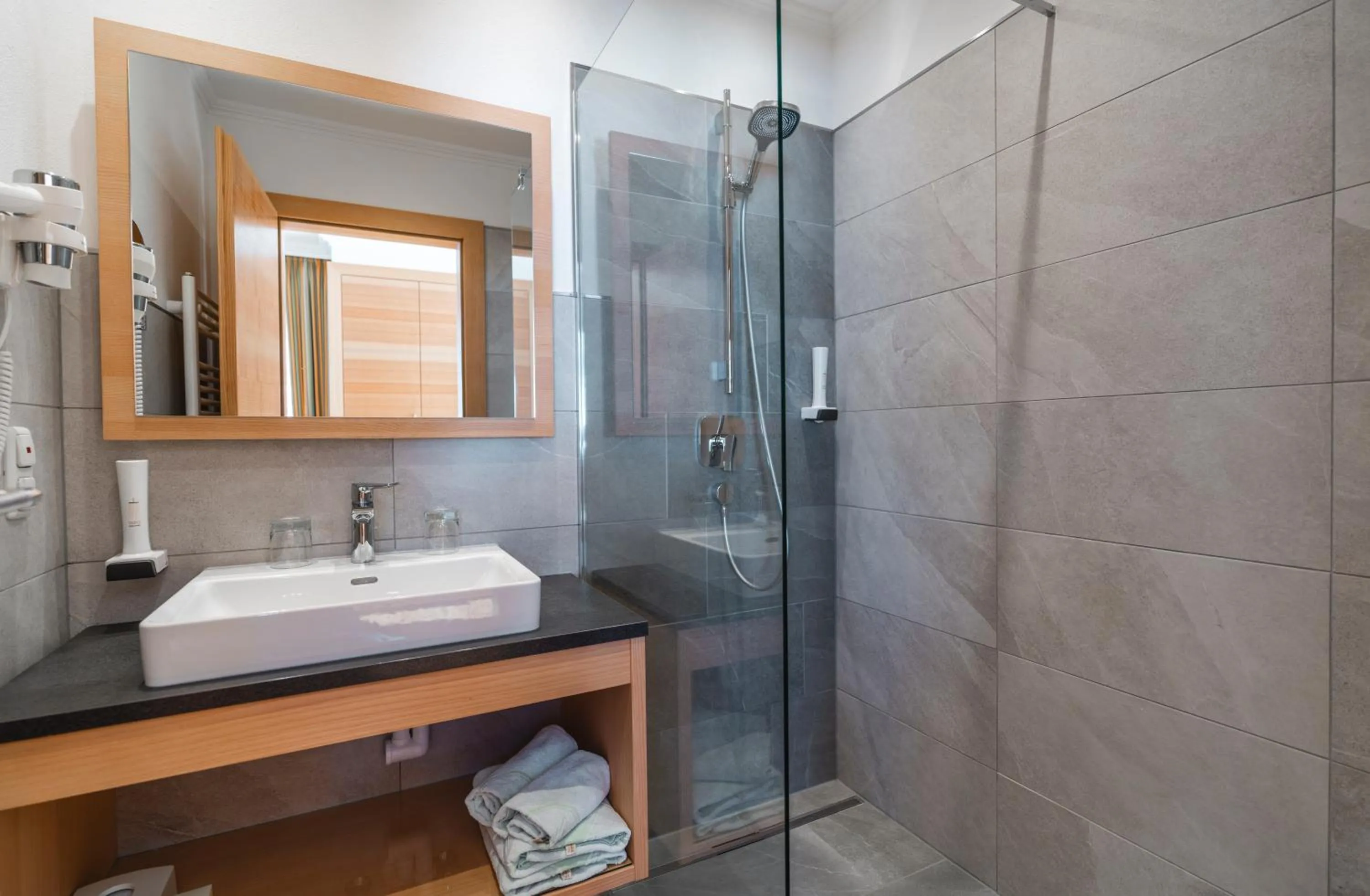 Bathroom in Genusshotel Fichtenhof