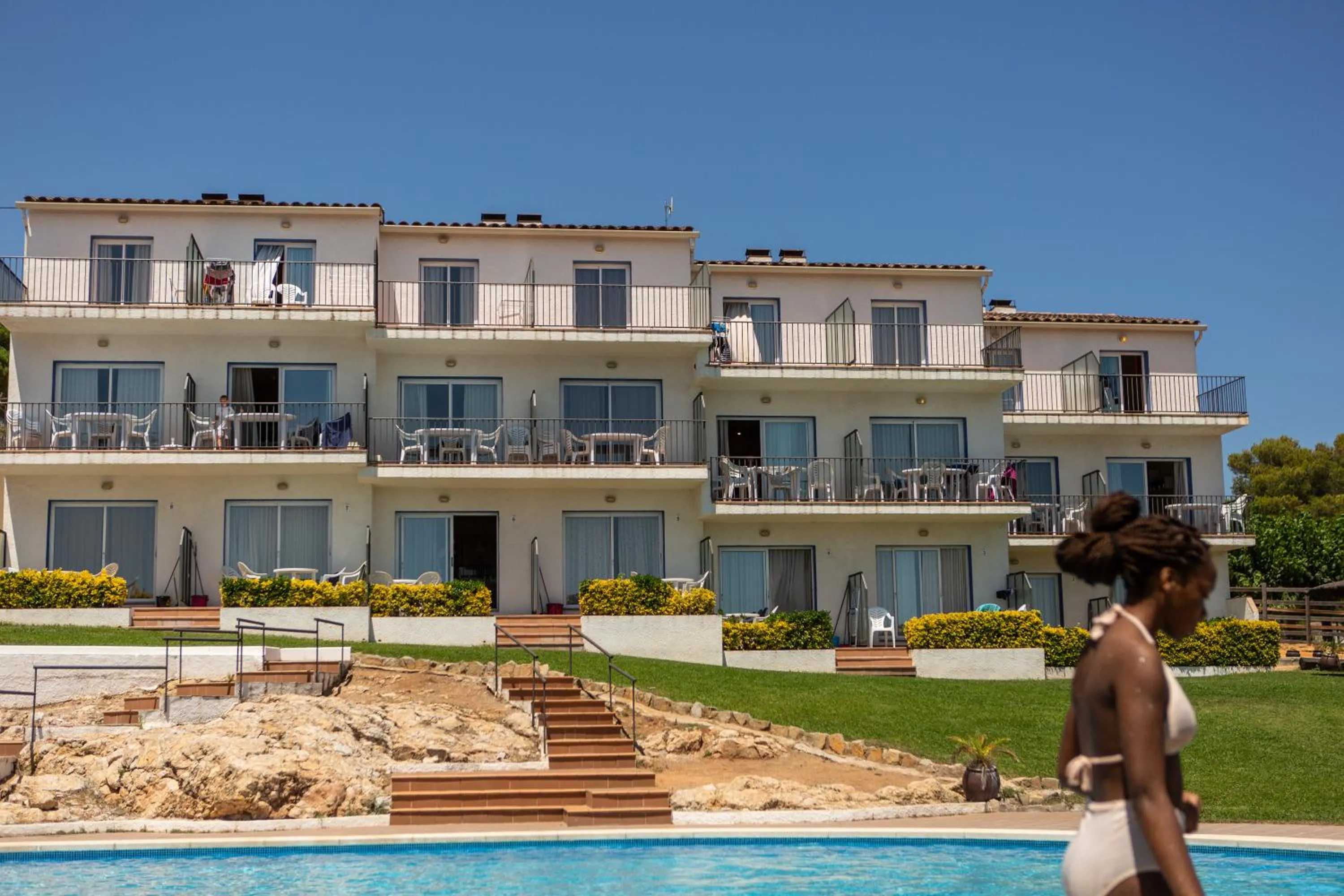 Swimming pool in RVApartaments Club Torrevella