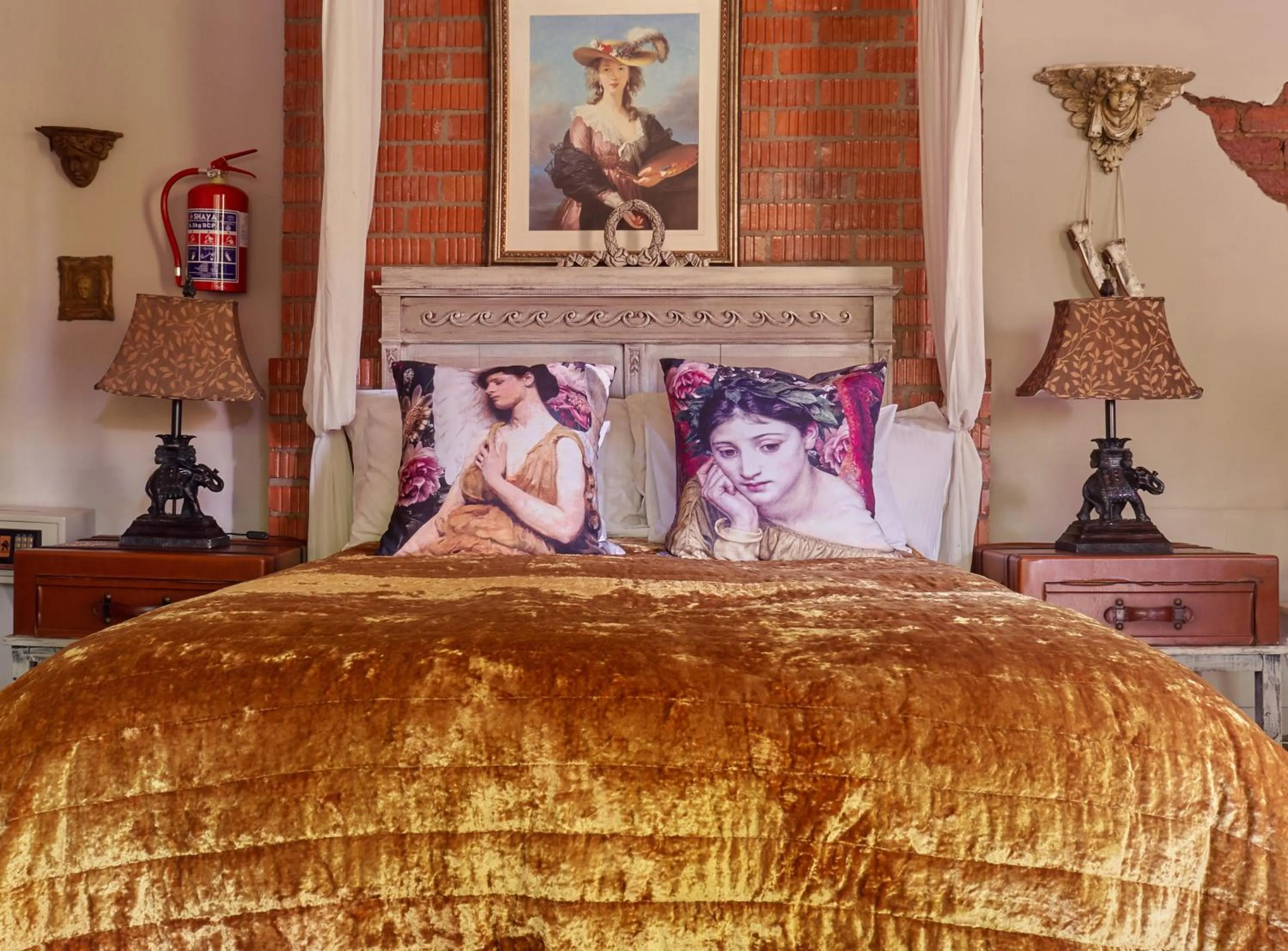 Bed in Linwood Guest Farm