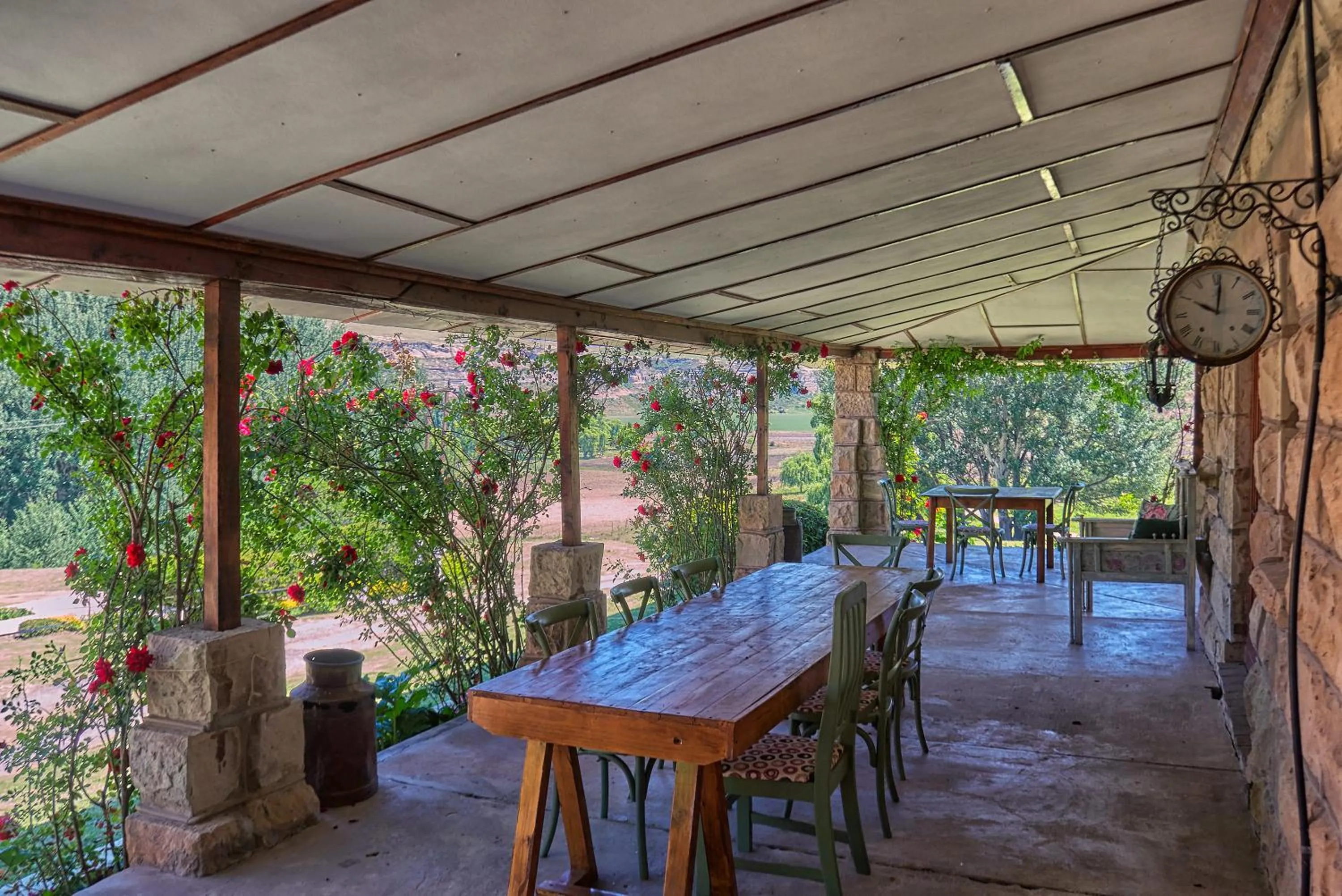 Patio in Linwood Guest Farm