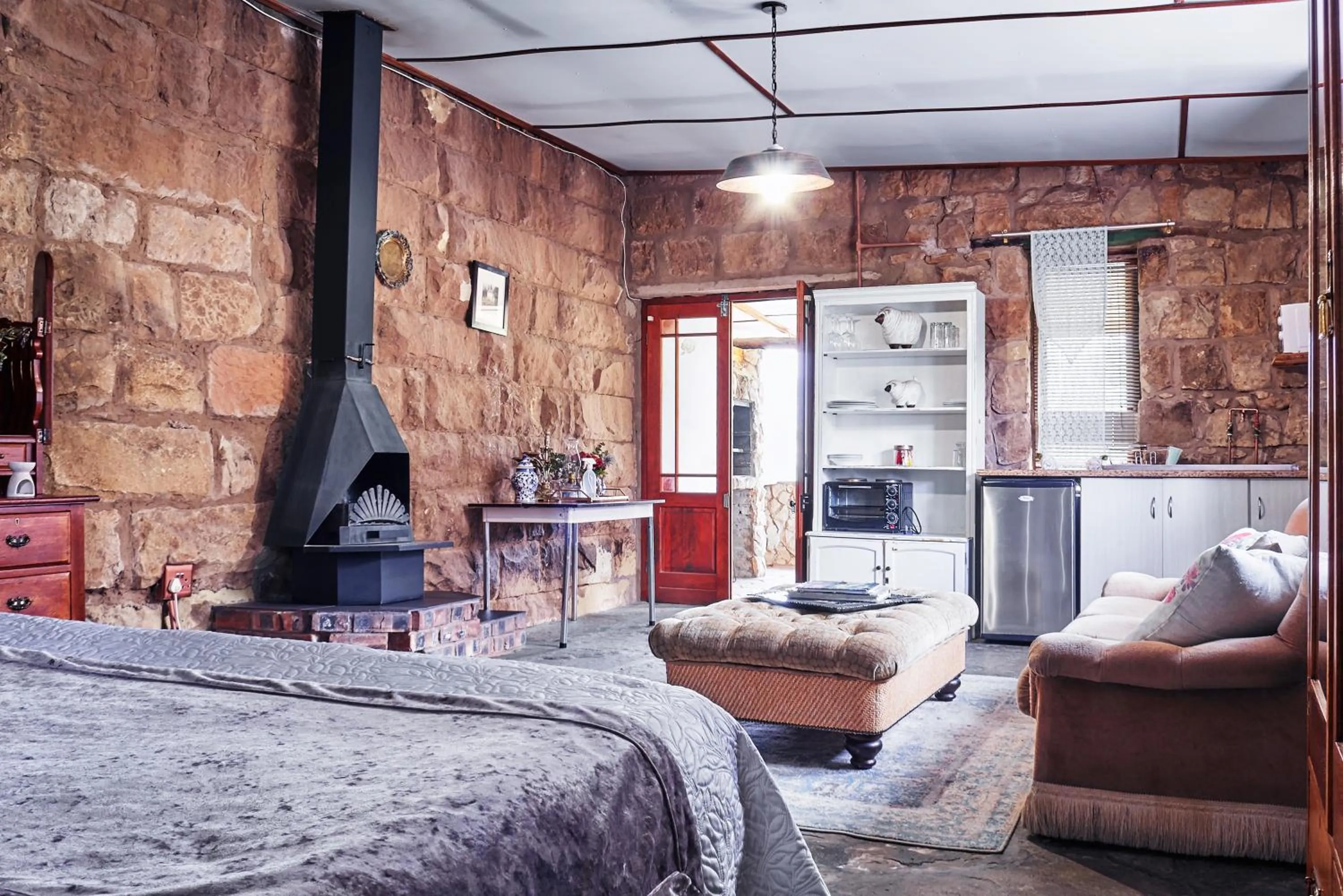 Seating area in Linwood Guest Farm