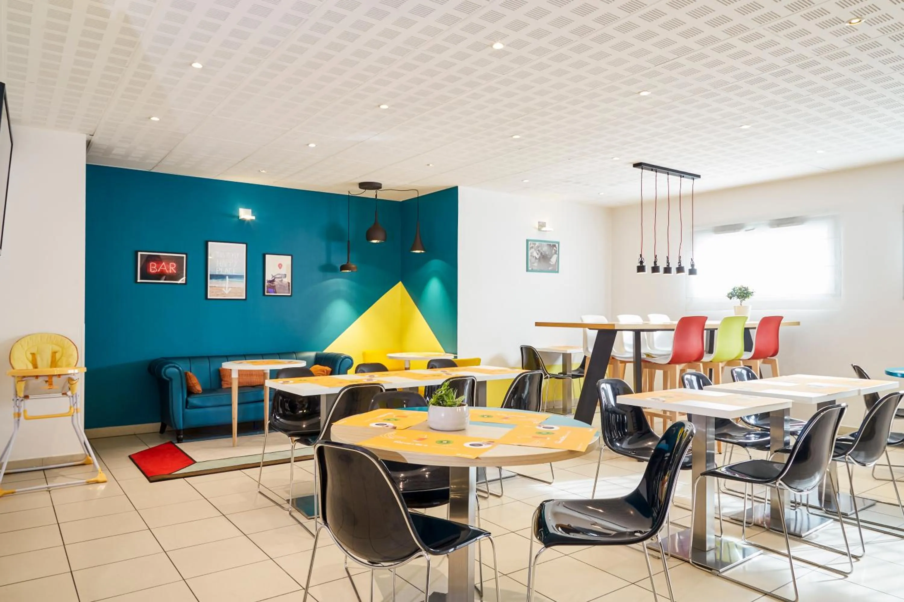 Lounge or bar in Aparthotel Adagio Access Marseille Saint Charles