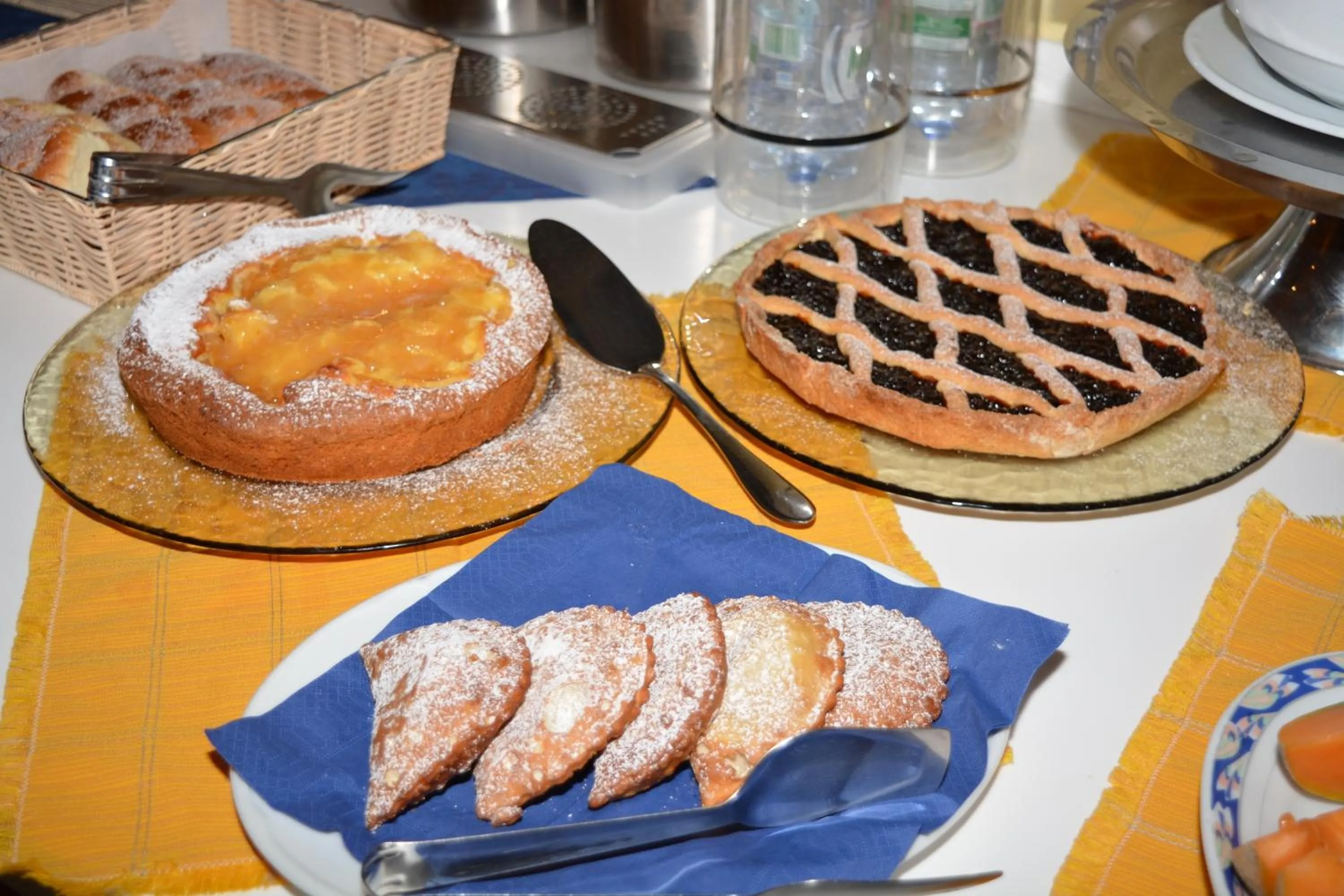 Buffet breakfast in Hotel Ristorante Mediterraneo Faro