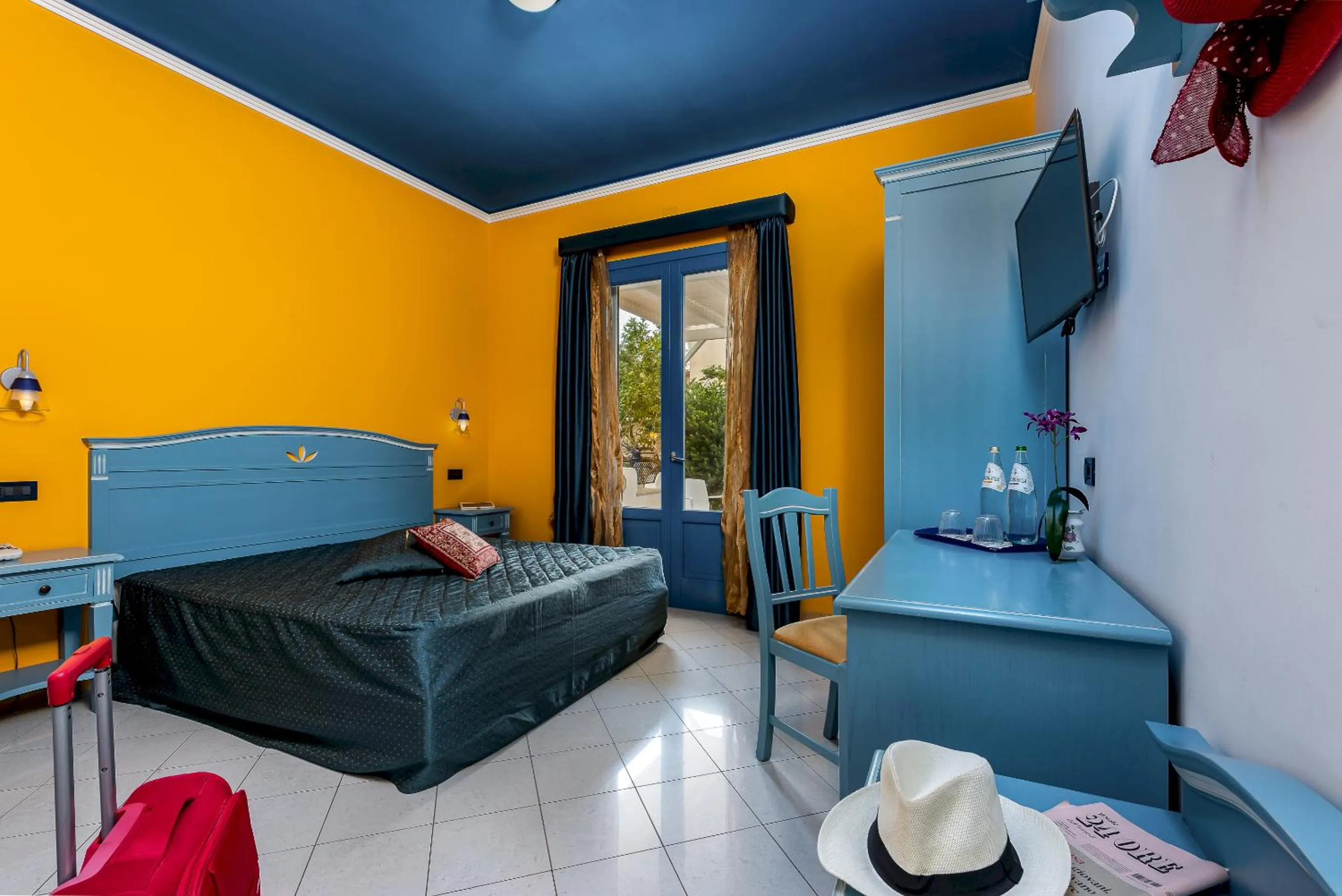 Bed in Hotel Ristorante Mediterraneo Faro