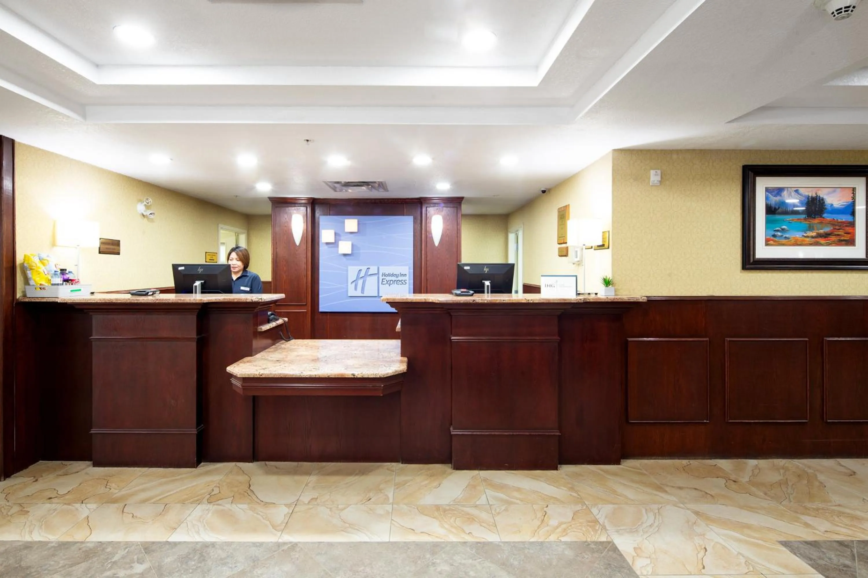 Property building in Holiday Inn Express Hotel & Suites Edson by IHG