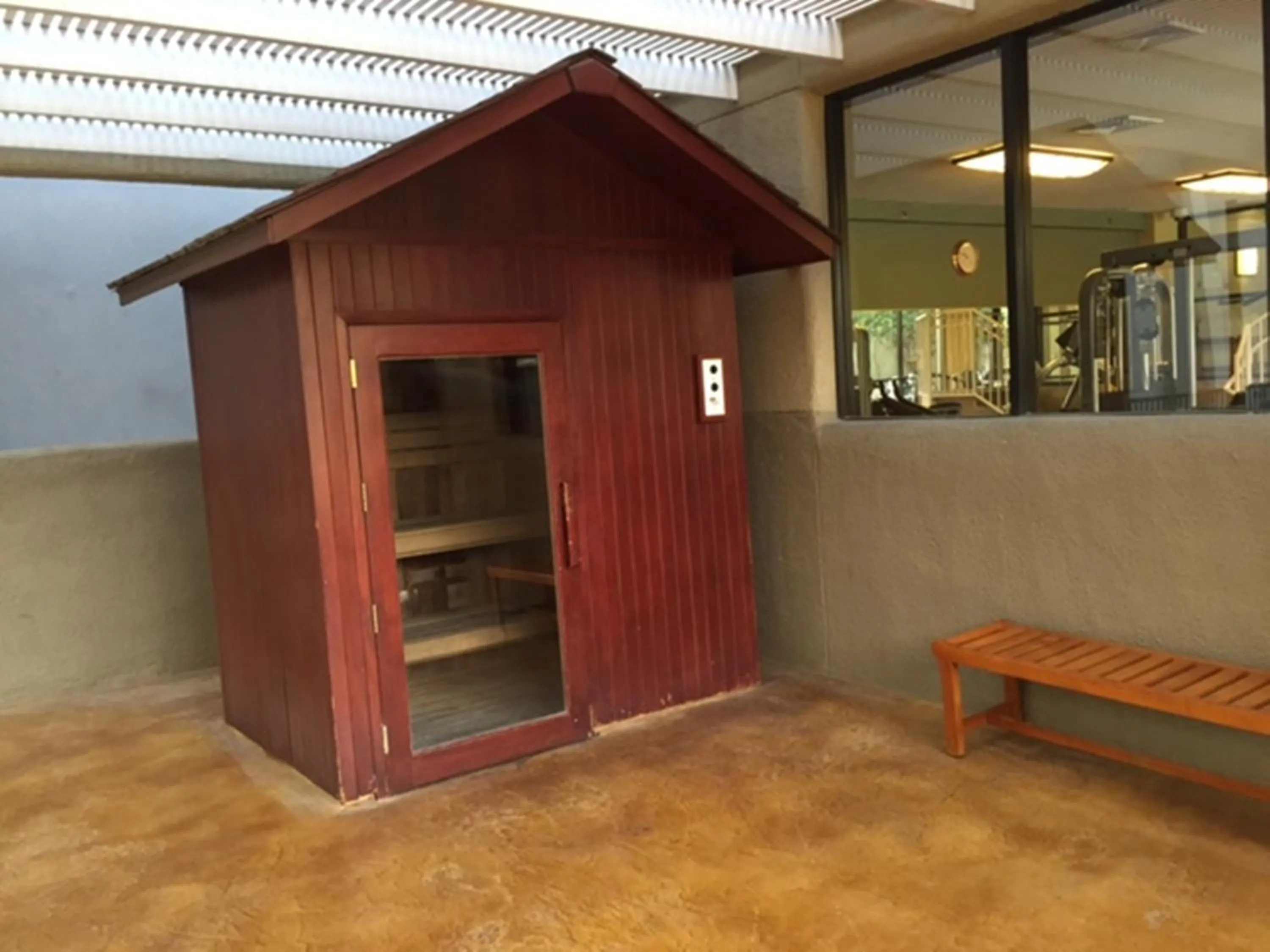 Sauna in GetAways at the Jockey Club