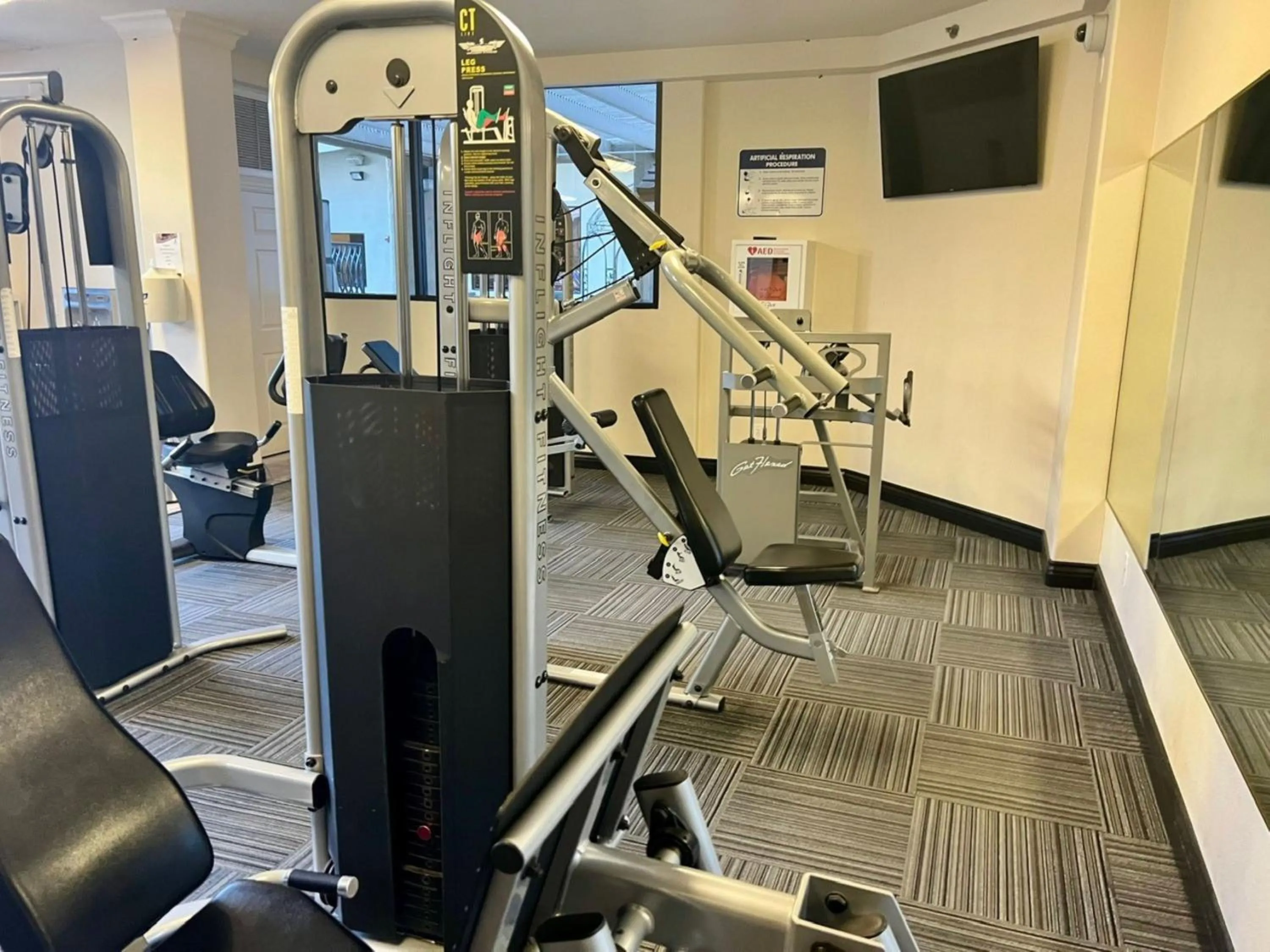 Fitness centre/facilities in GetAways at the Jockey Club