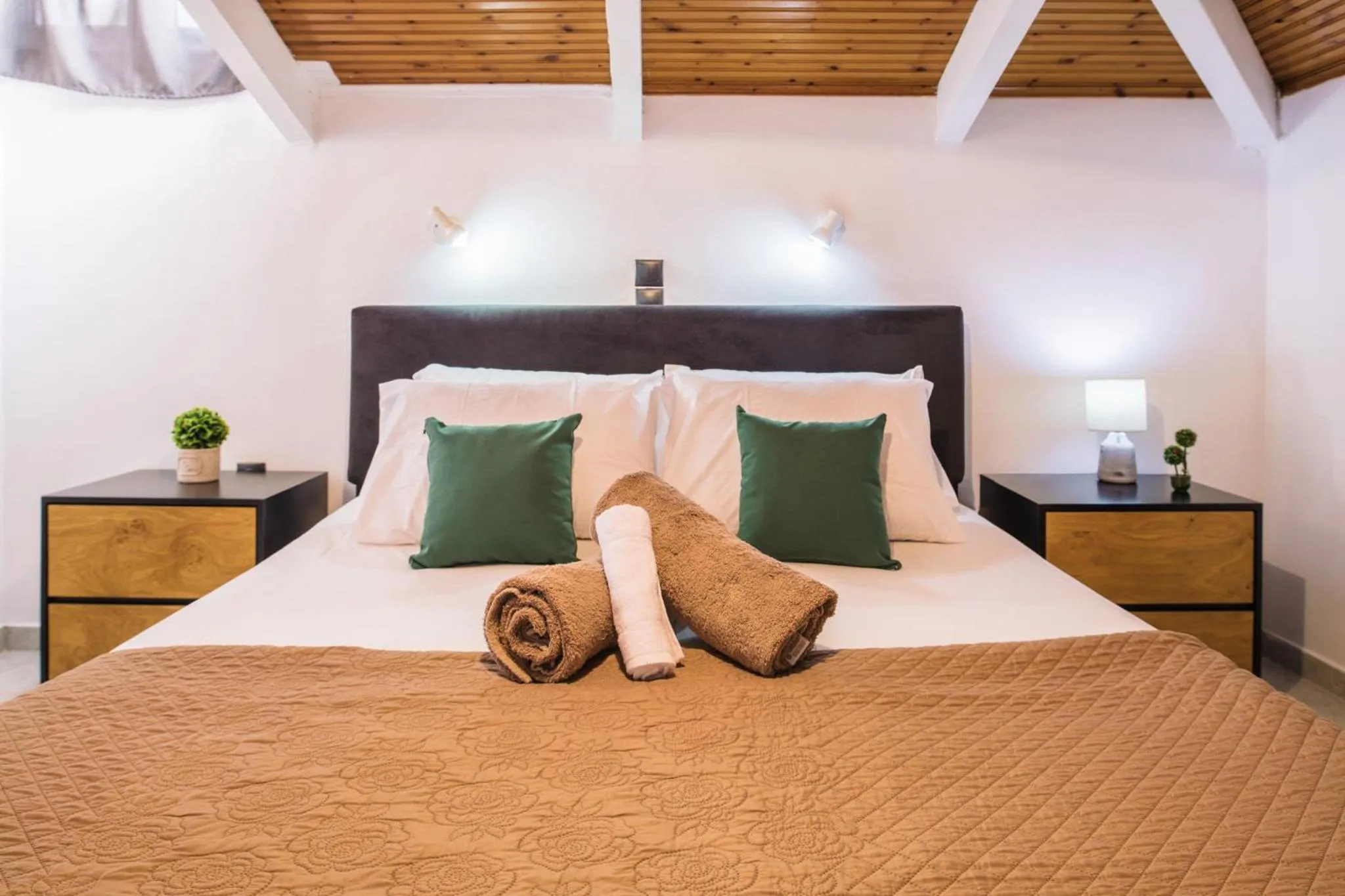 Bedroom, Bed in Villa Corali Apartments Sea Breath & Pool