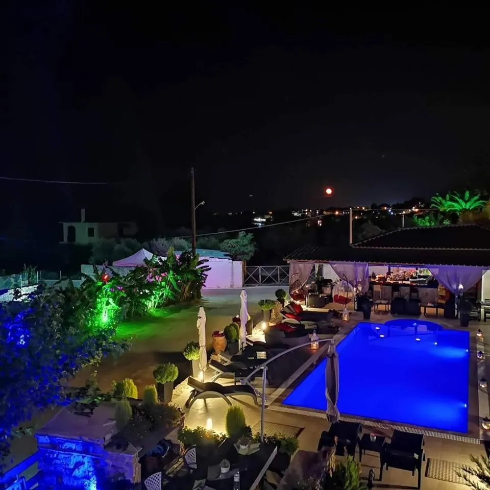 Pool view in Villa Corali Apartments Sea Breath & Pool