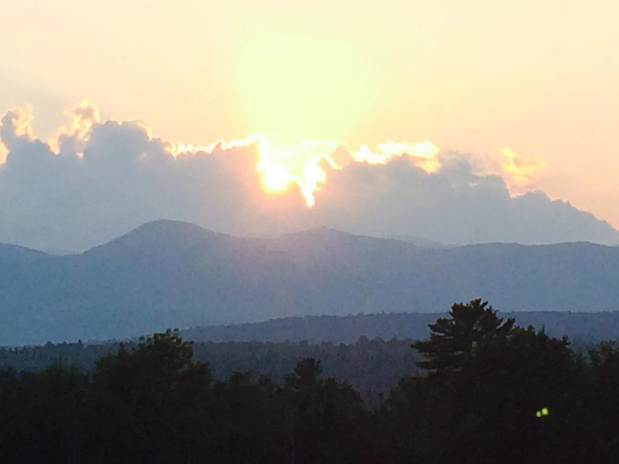 Mountain view in Center Lovell Inn