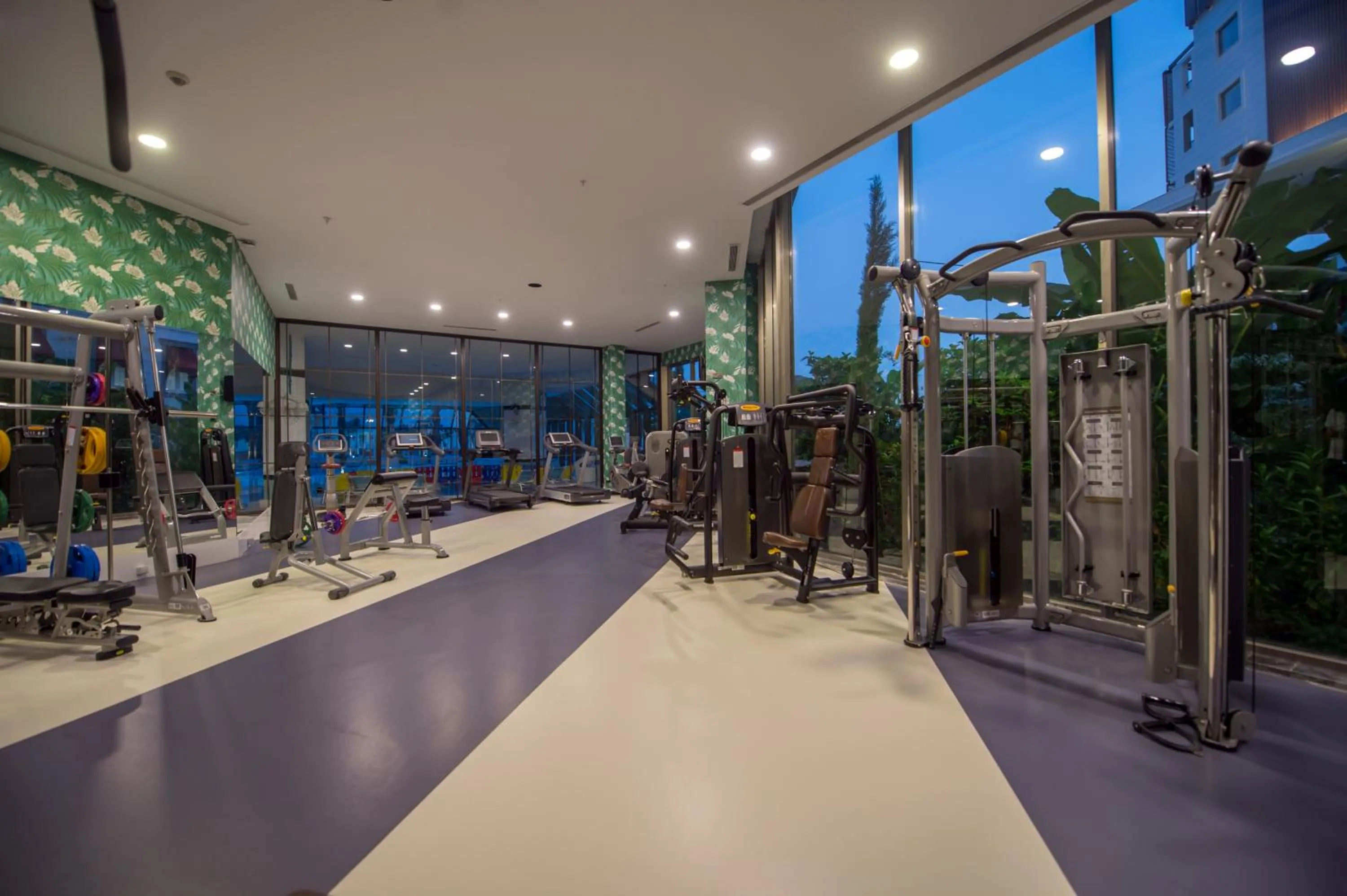 Fitness centre/facilities in Selectum Luxury Resort