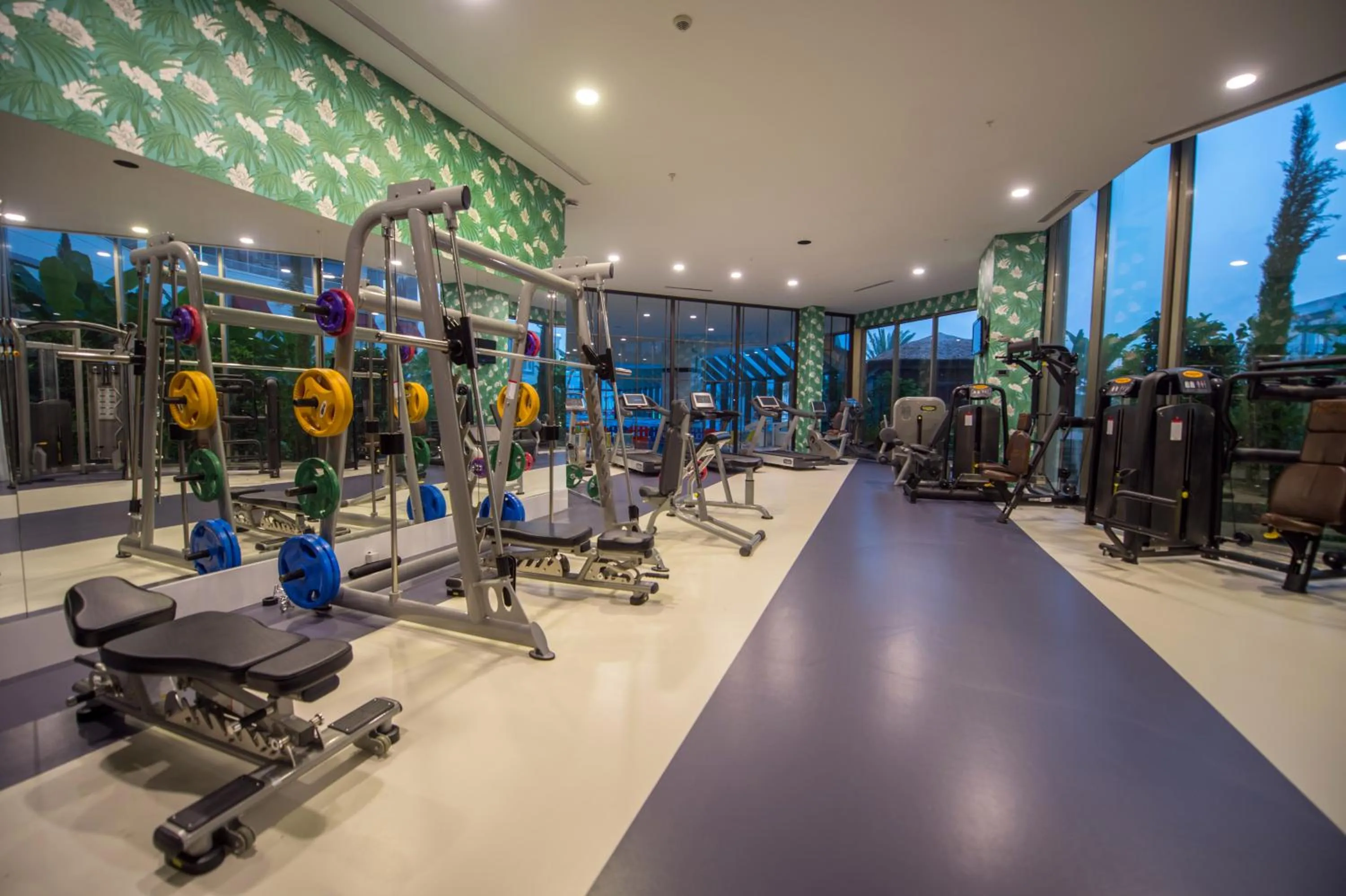 Fitness centre/facilities in Selectum Luxury Resort