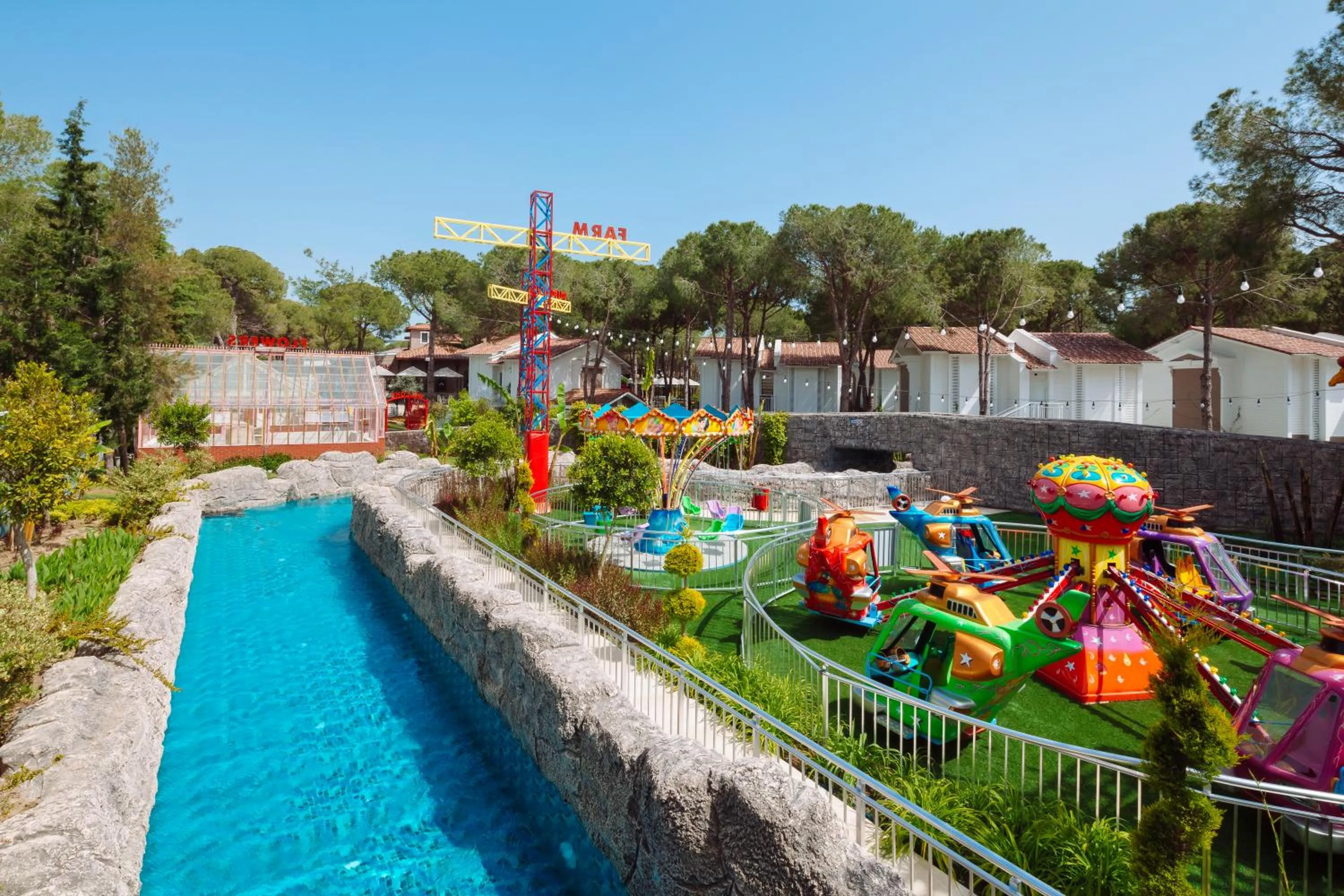 Aqua park, Swimming Pool in Selectum Luxury Resort