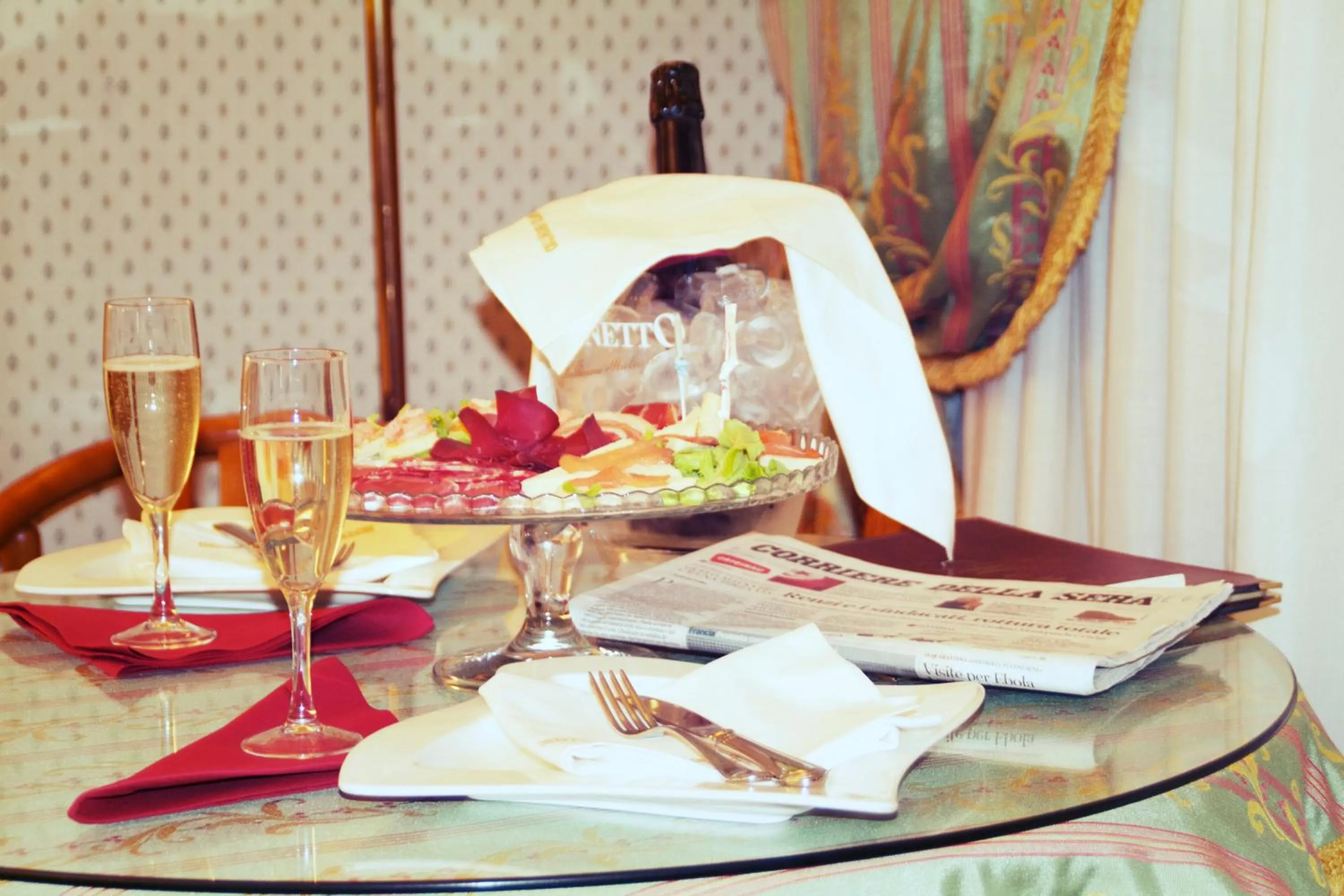 Decorative detail in Hotel Motel Visconteo