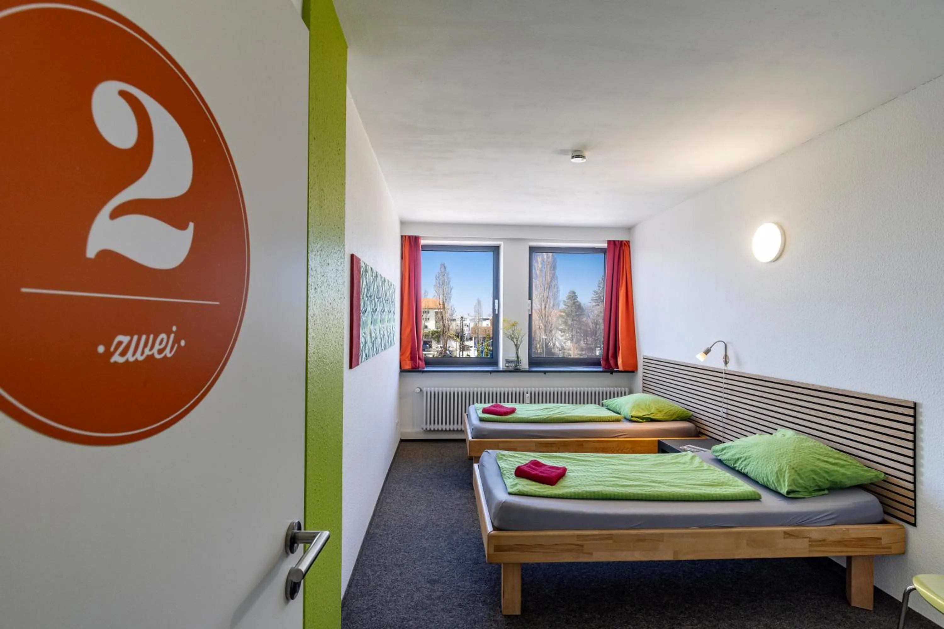 Bed in Inselhostel