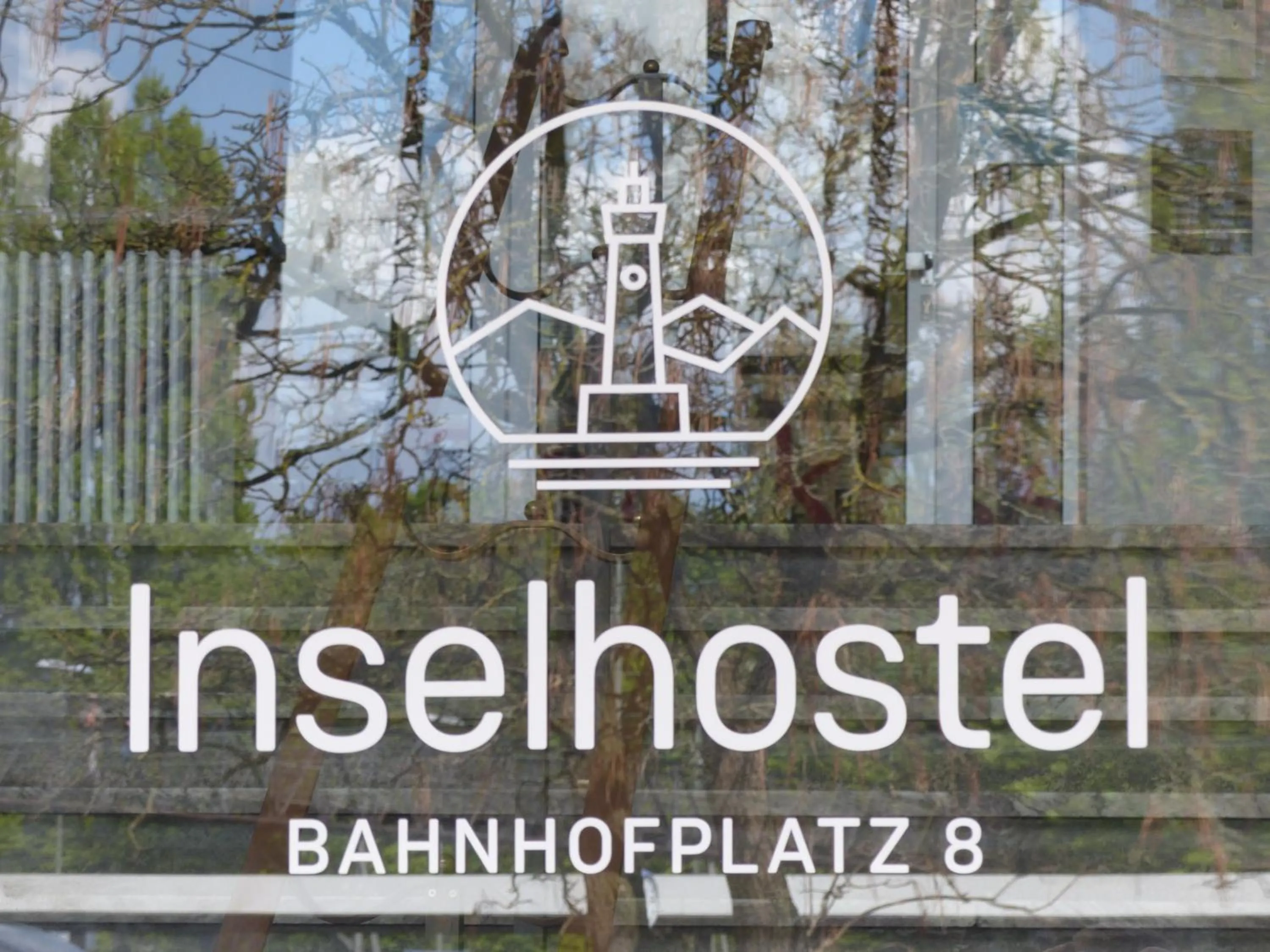 Facade/entrance in Inselhostel