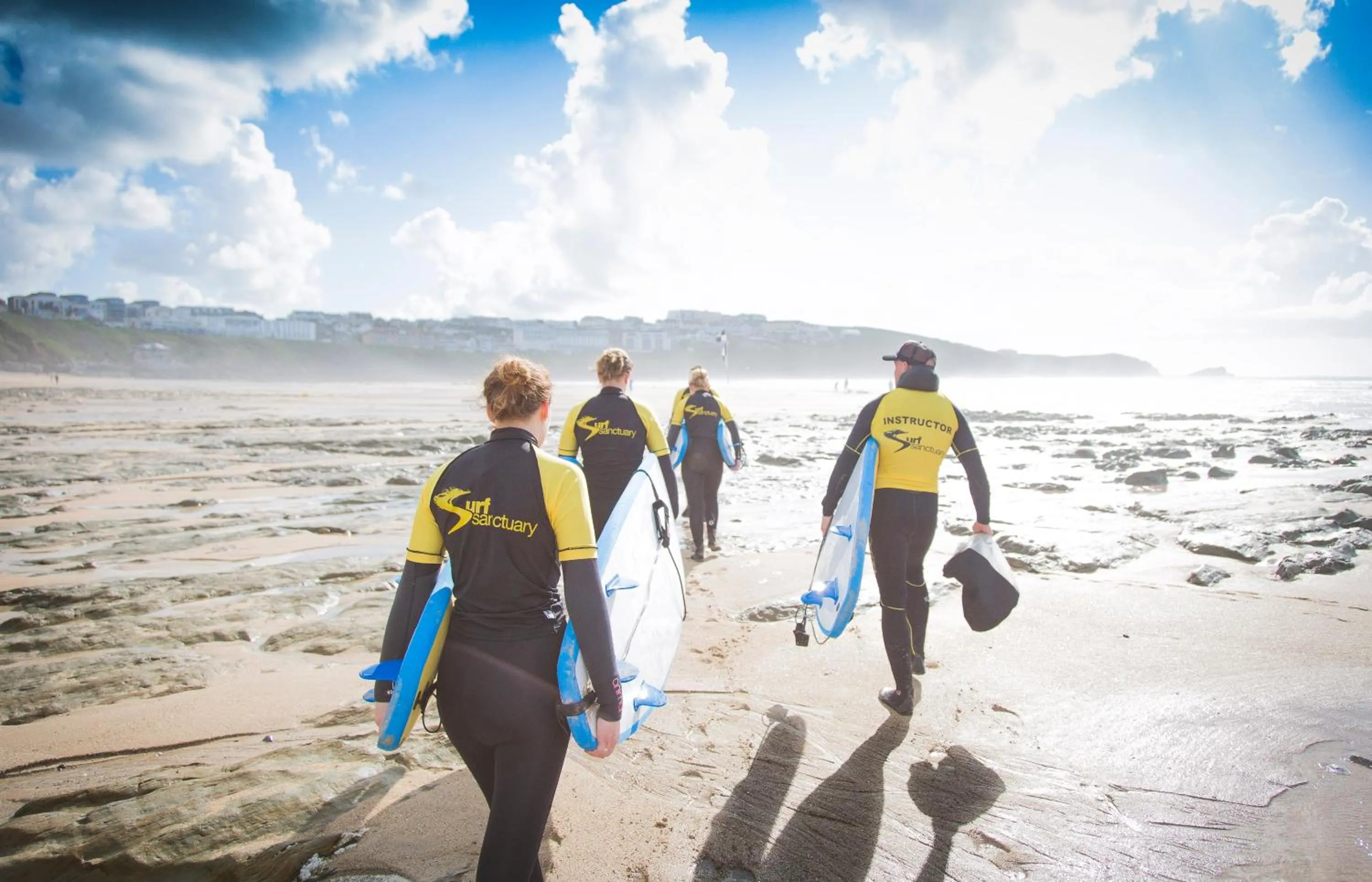 People in The Headland Hotel and Spa