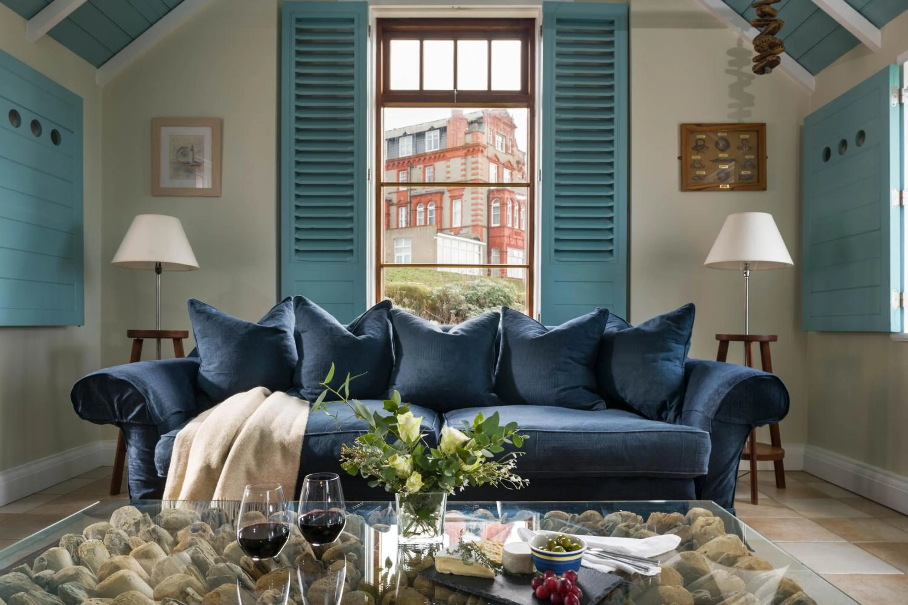 Living room in The Headland Hotel and Spa