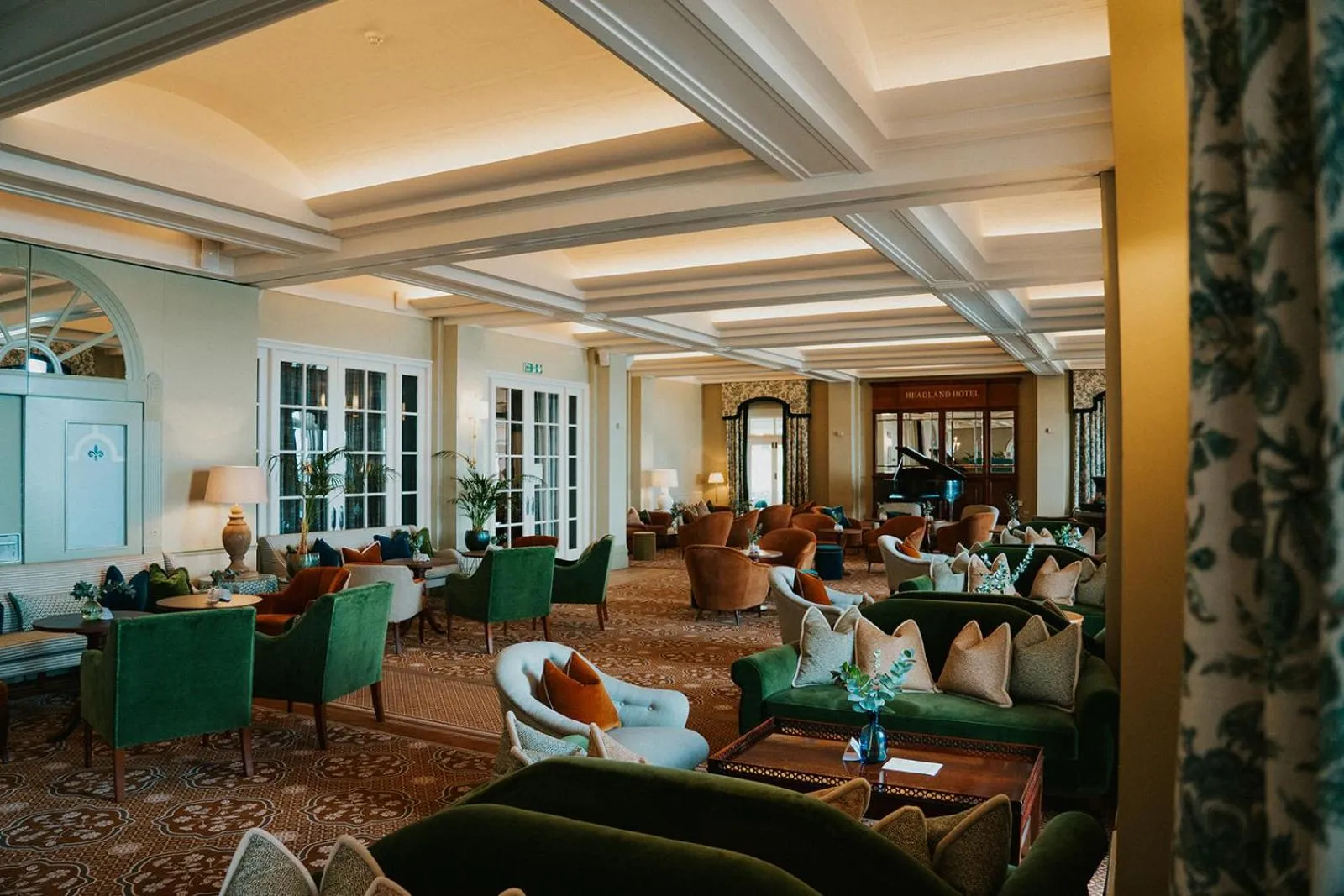 Restaurant/places to eat in The Headland Hotel and Spa